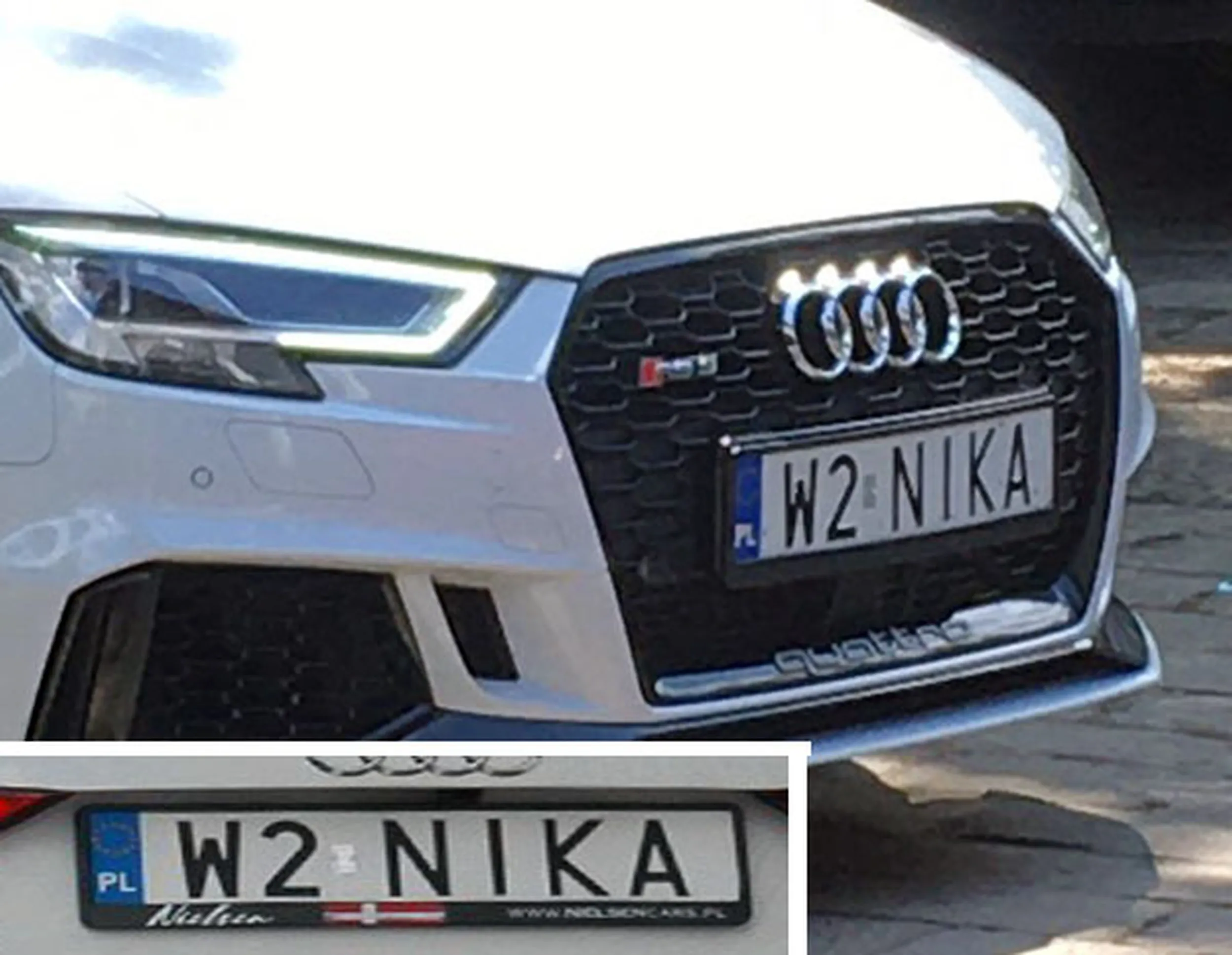 Fajny numer, blacha W2 NIKA