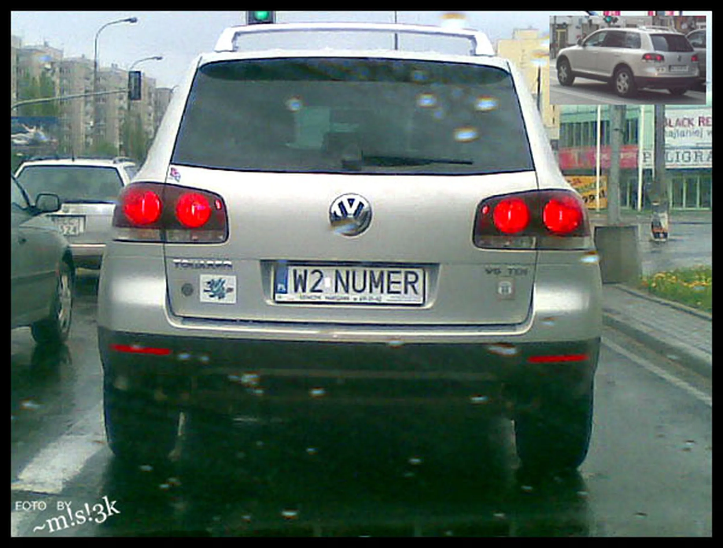 Fajny numer, blacha W2 NUMER