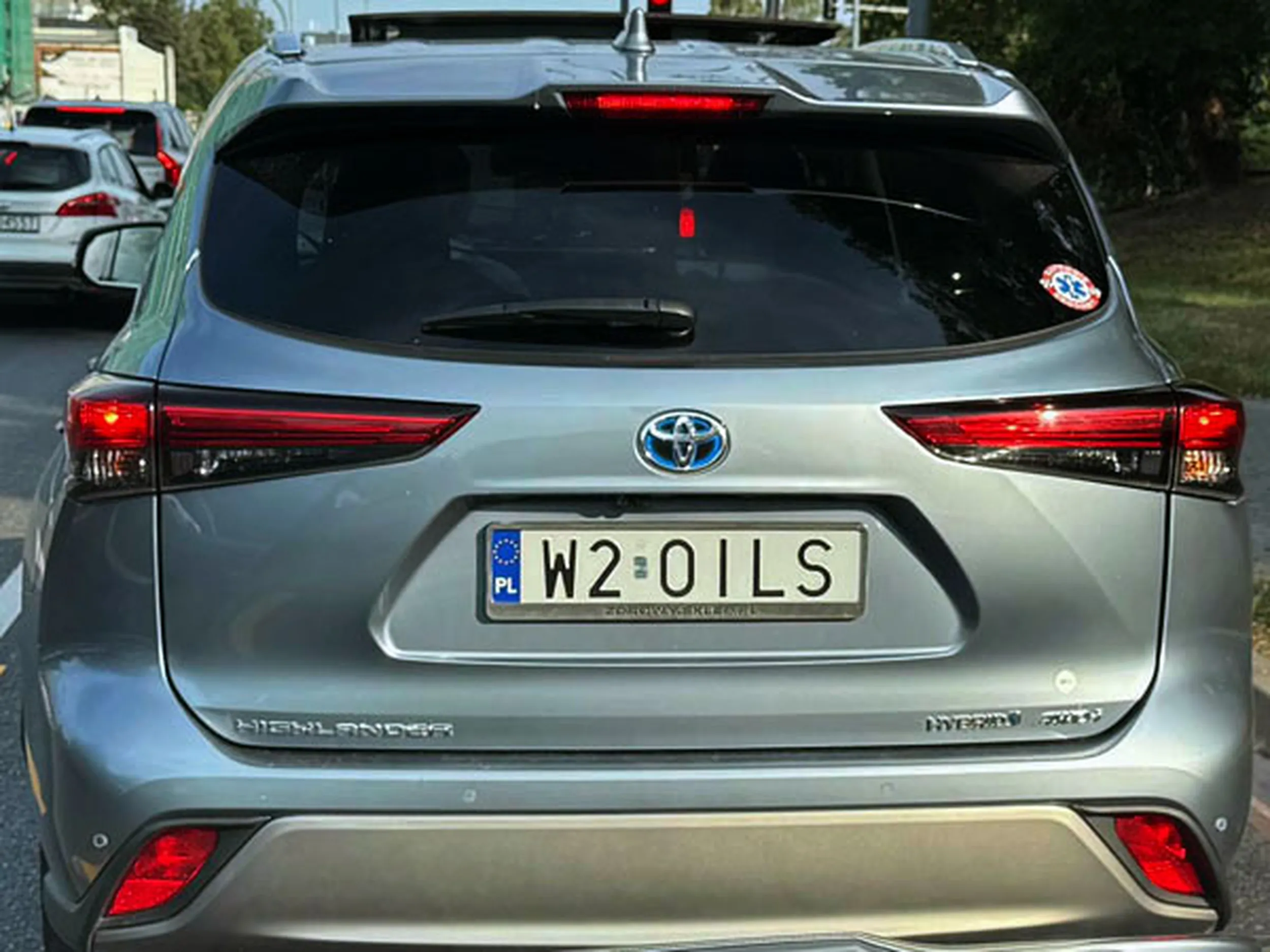 Fajny numer, blacha W2 OILS