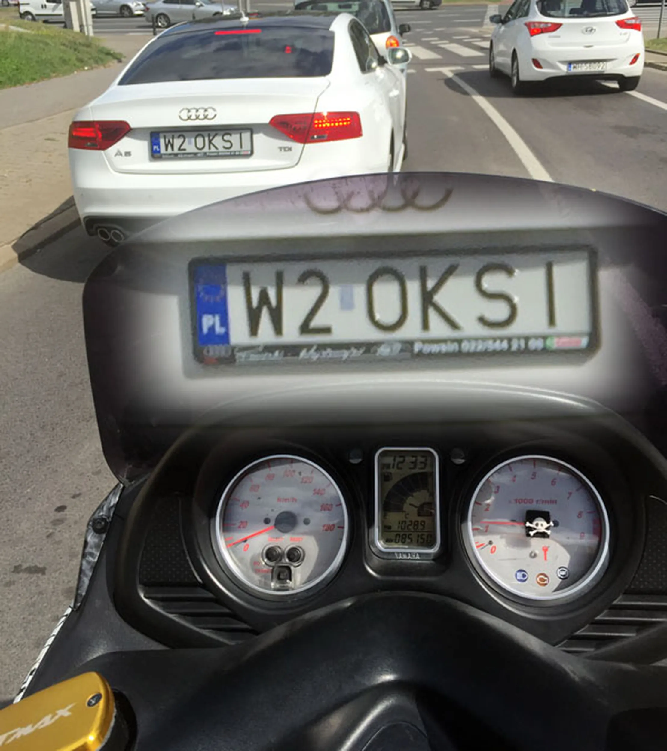 Fajny numer, blacha W2 OKSI