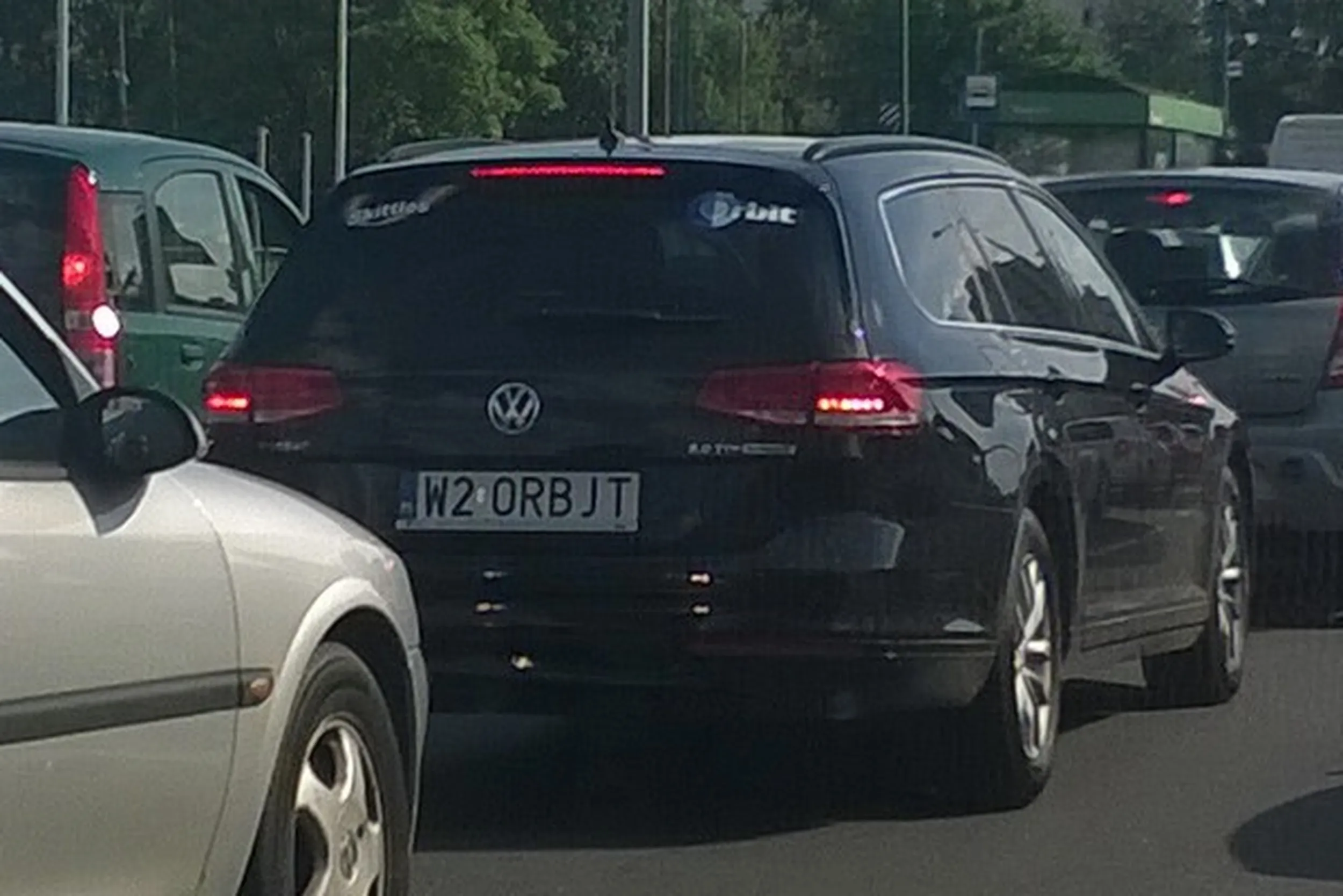 Fajny numer, blacha W2 ORBJT