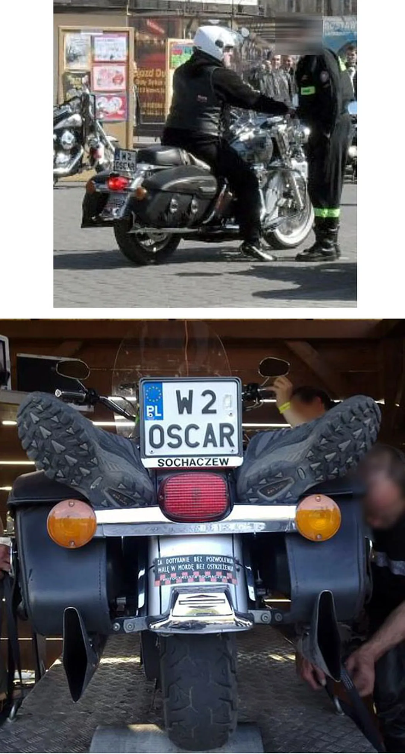 Fajny numer, blacha W2 OSCAR