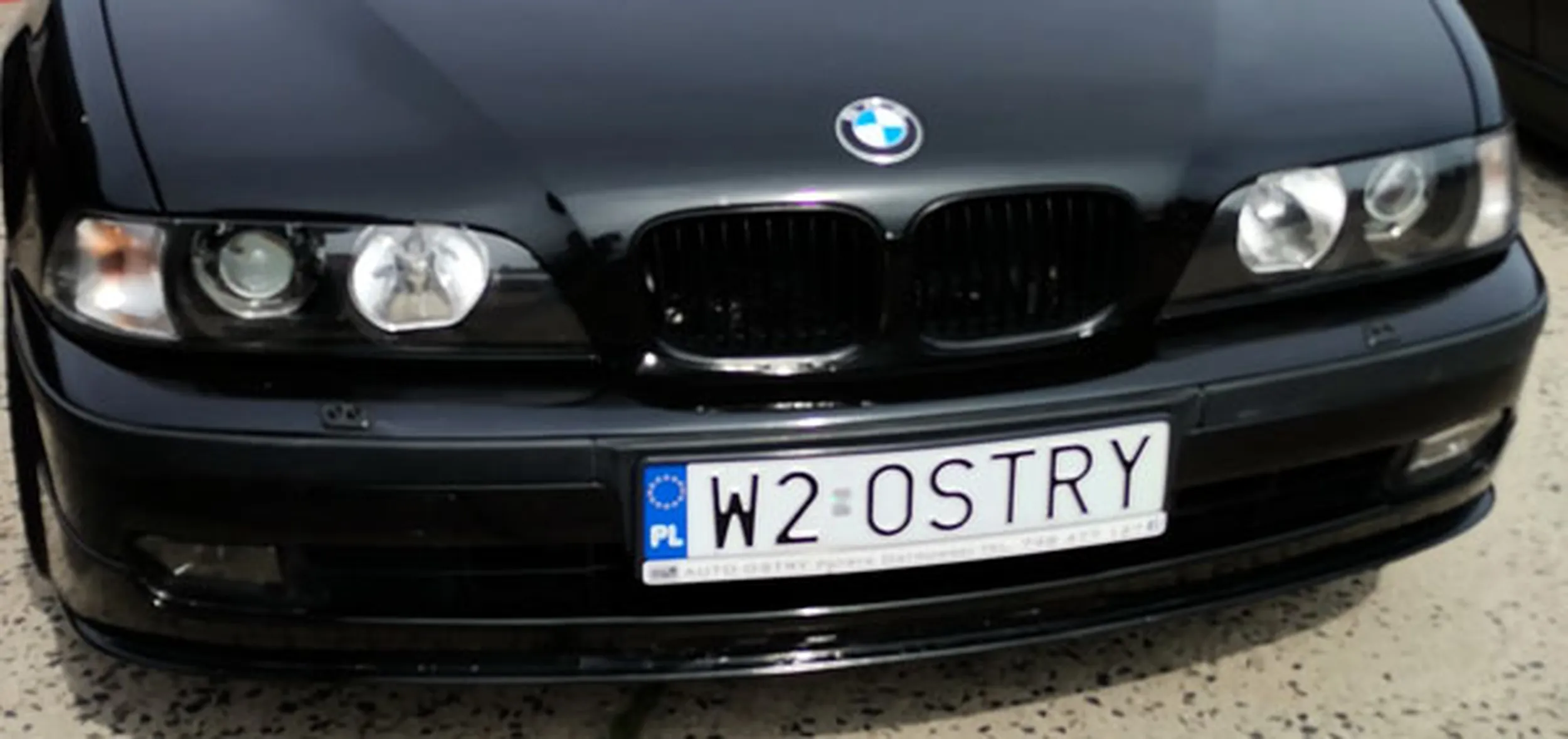 Fajny numer, blacha W2 OSTRY