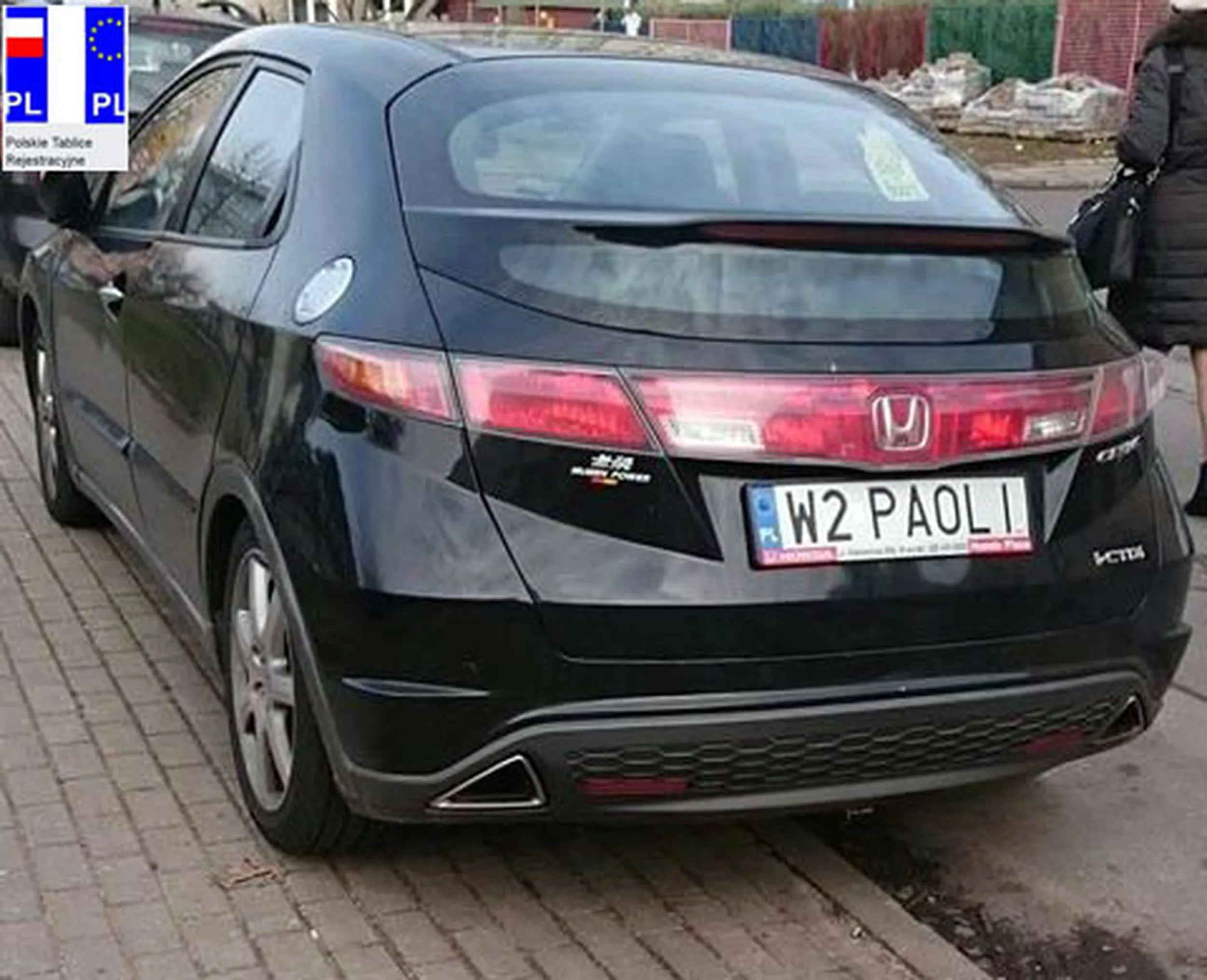 Fajny numer, blacha W2 PAOLI