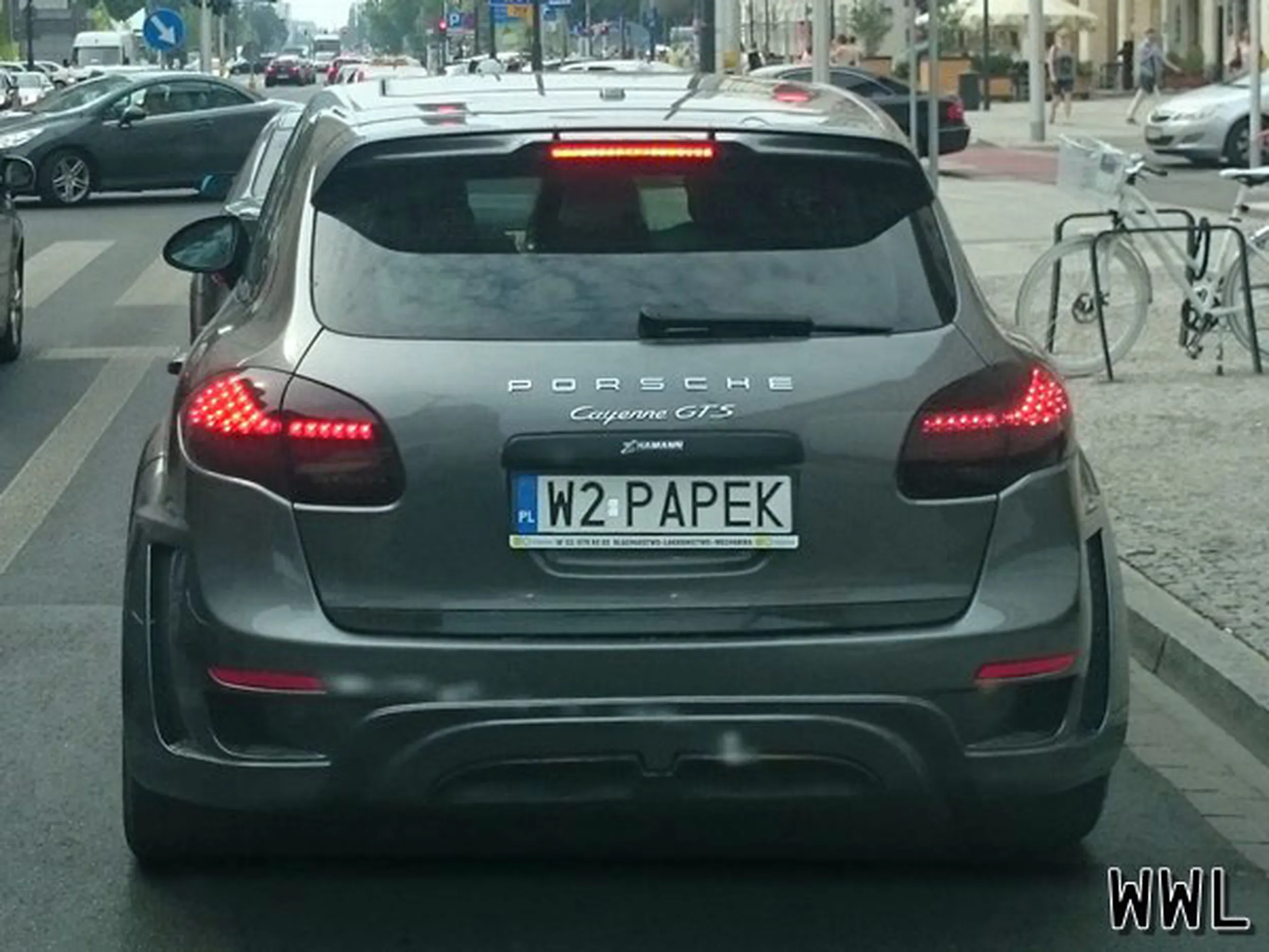 Fajny numer, blacha W2 PAPEK