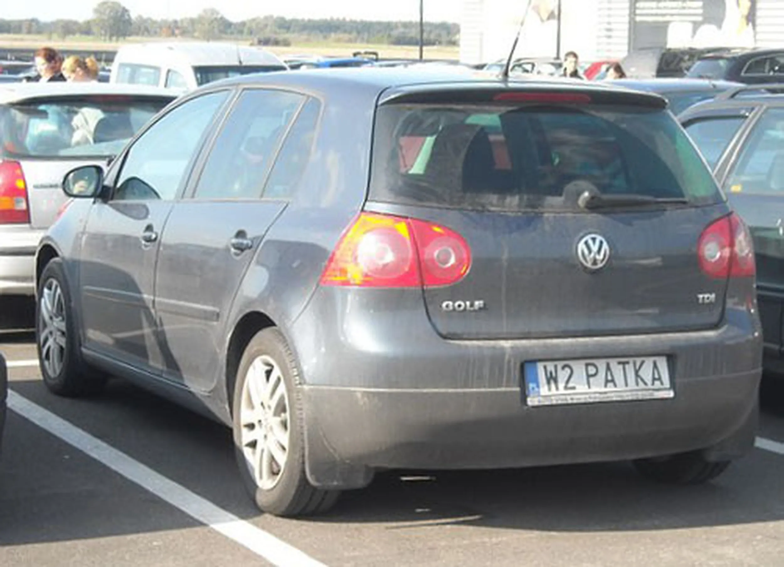 Fajny numer, blacha W2 PATKA