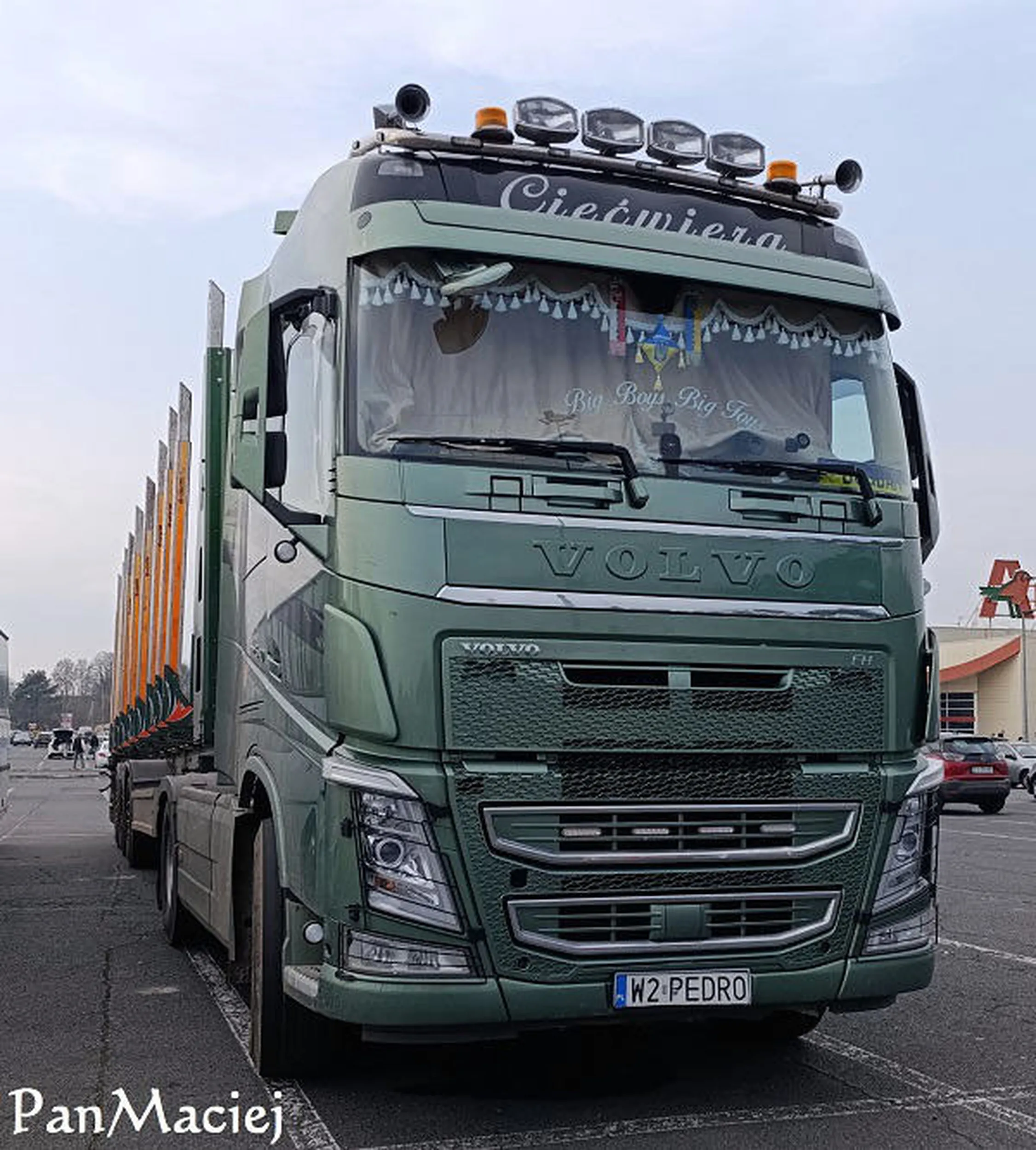 Fajny numer, blacha W2 PEDRO