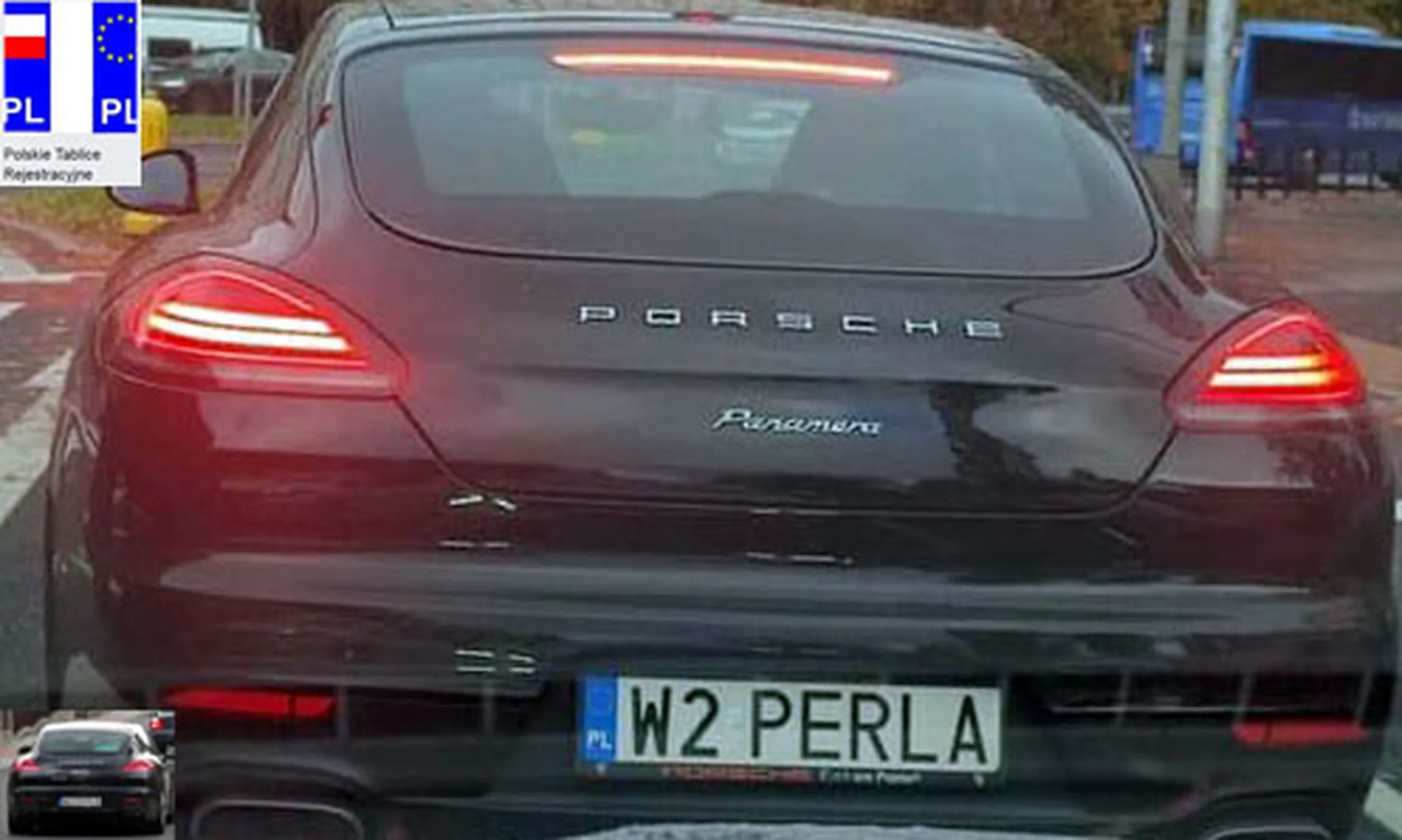 Fajny numer, blacha W2 PERLA