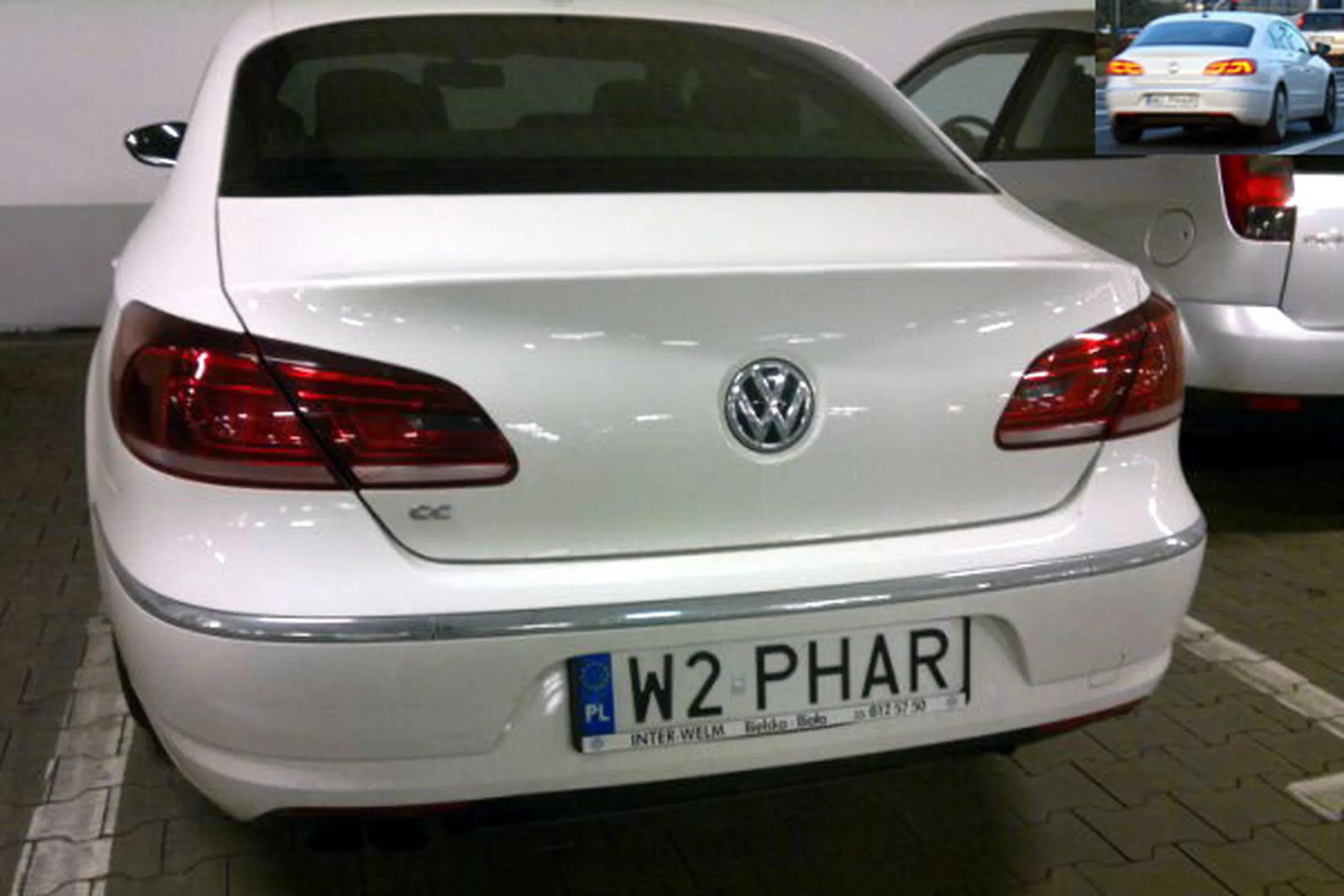 Fajny numer, blacha W2 PHAR