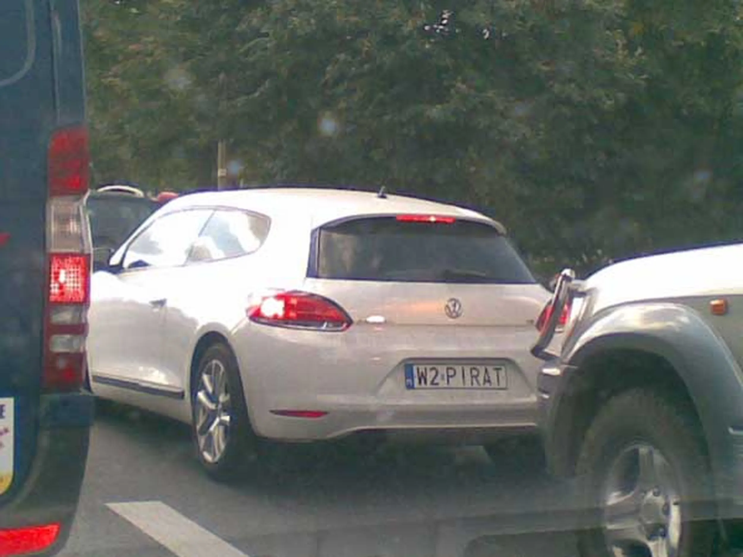 Fajny numer, blacha W2 PIRAT