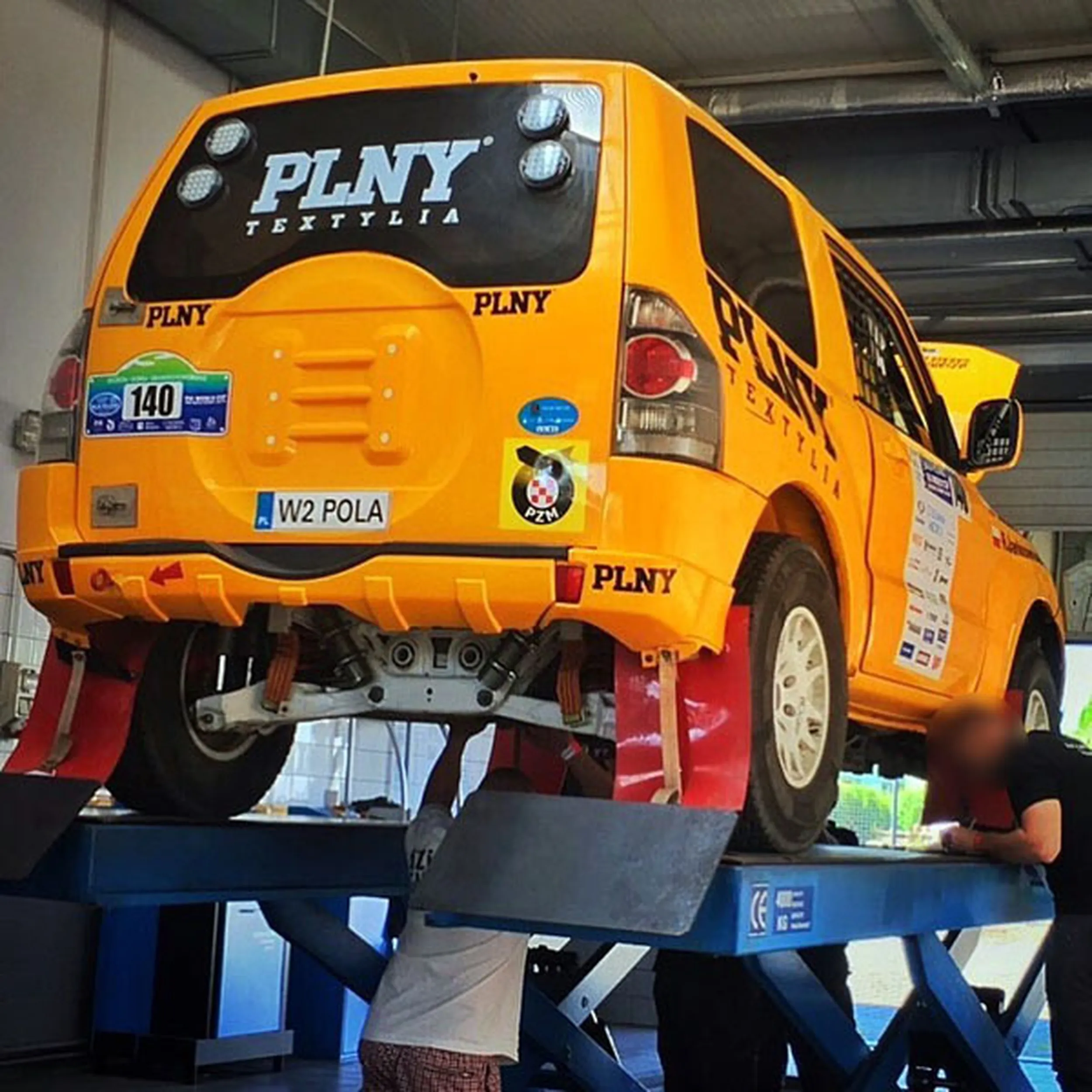 Fajny numer, blacha W2 POLA