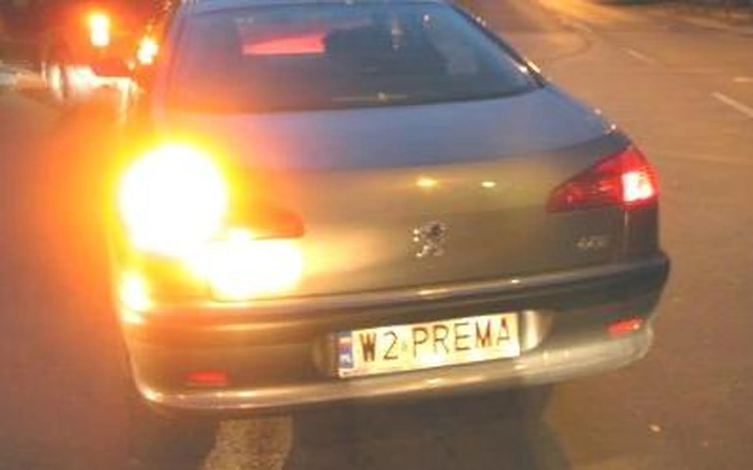 Fajny numer, blacha W2 PREMA