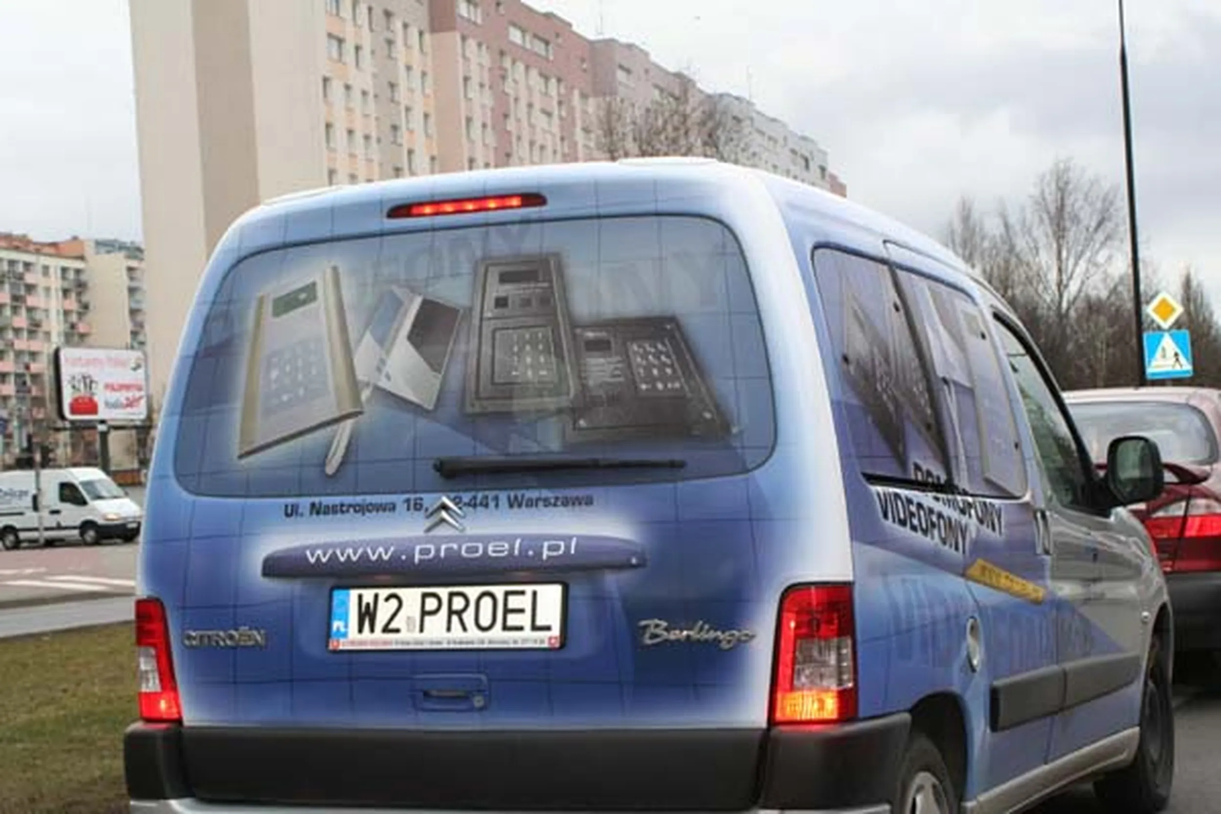 Fajny numer, blacha W2 PROEL