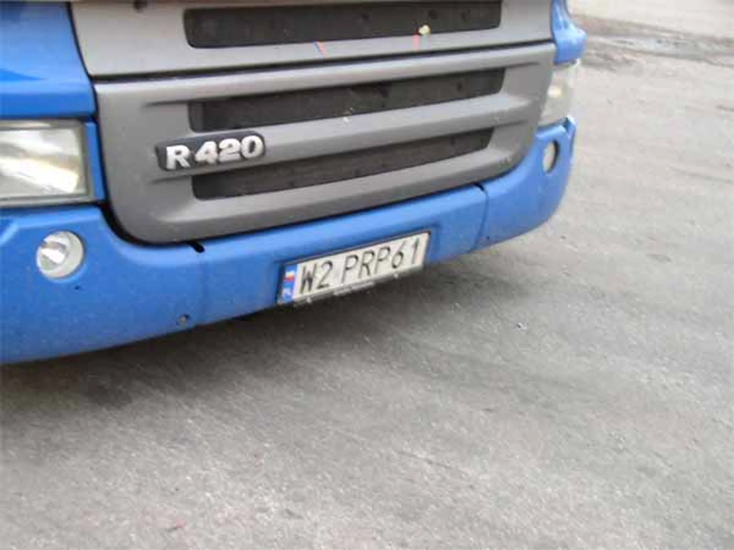 Fajny numer, blacha W2 PRP61