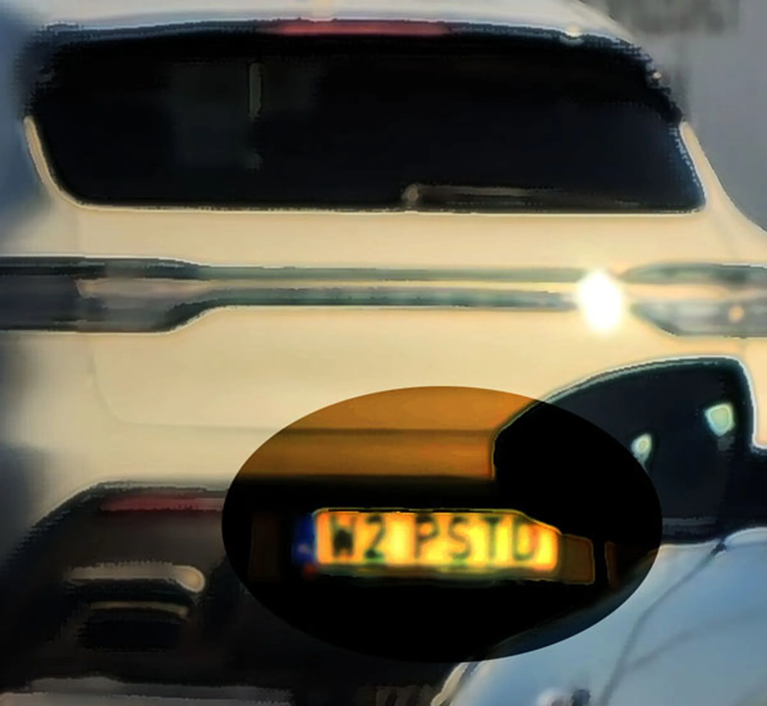 Fajny numer, blacha W2 PSTD