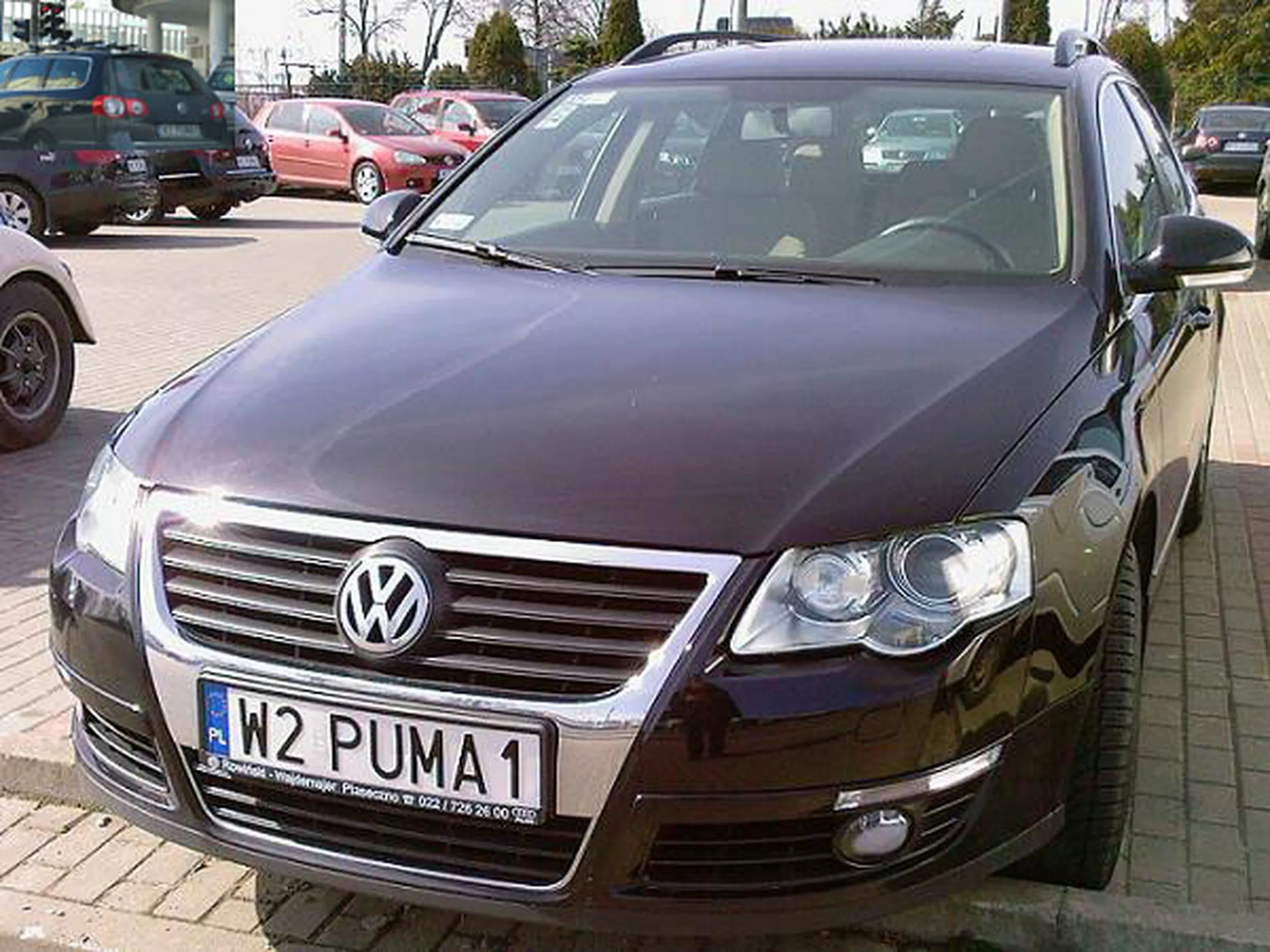 Fajny numer, blacha W2 PUMA1