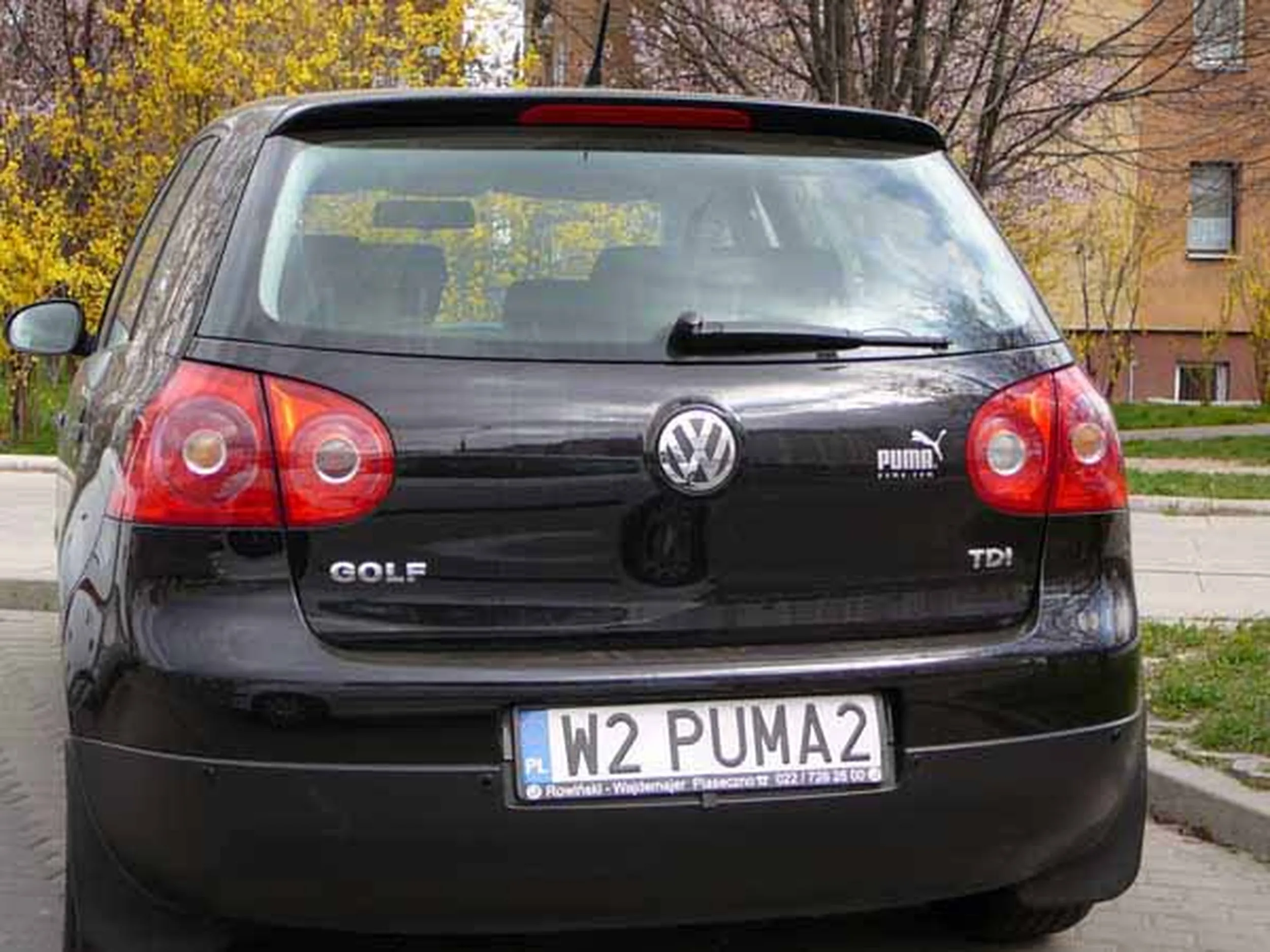 Fajny numer, blacha W2 PUMA2