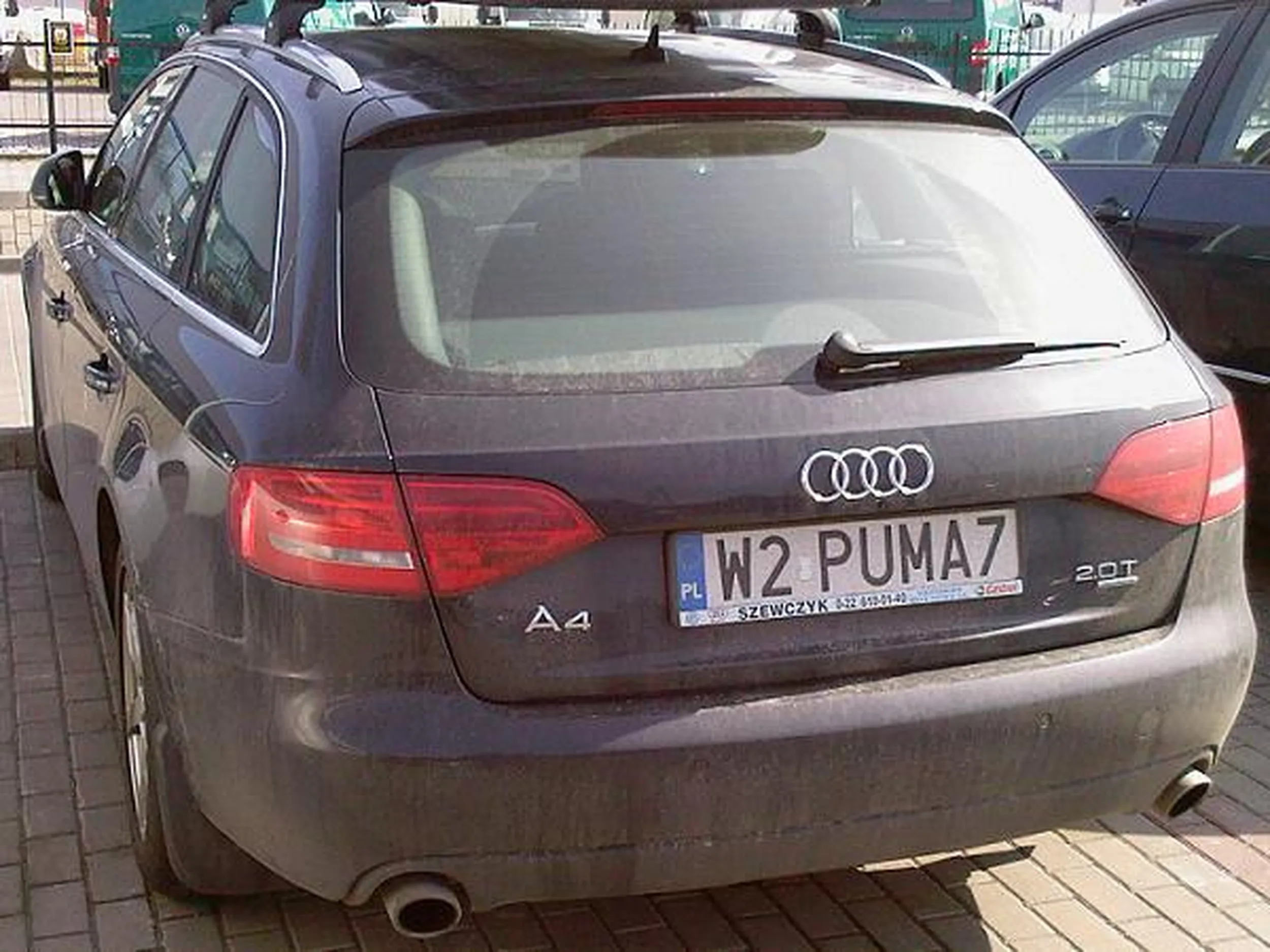 Fajny numer, blacha W2 PUMA7