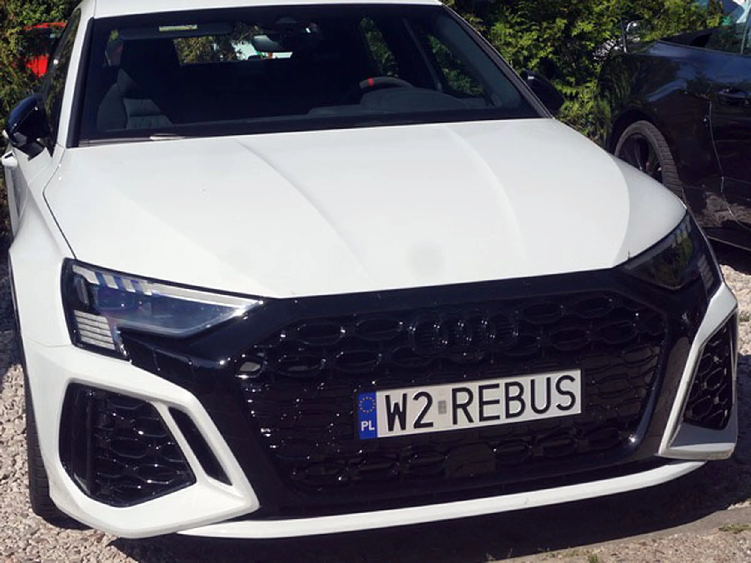 Fajny numer, blacha W2 REBUS