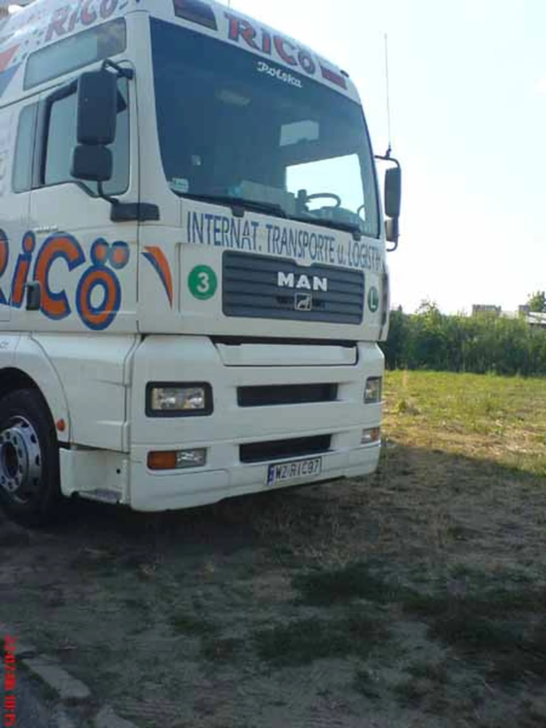 Fajny numer, blacha W2 RICO7