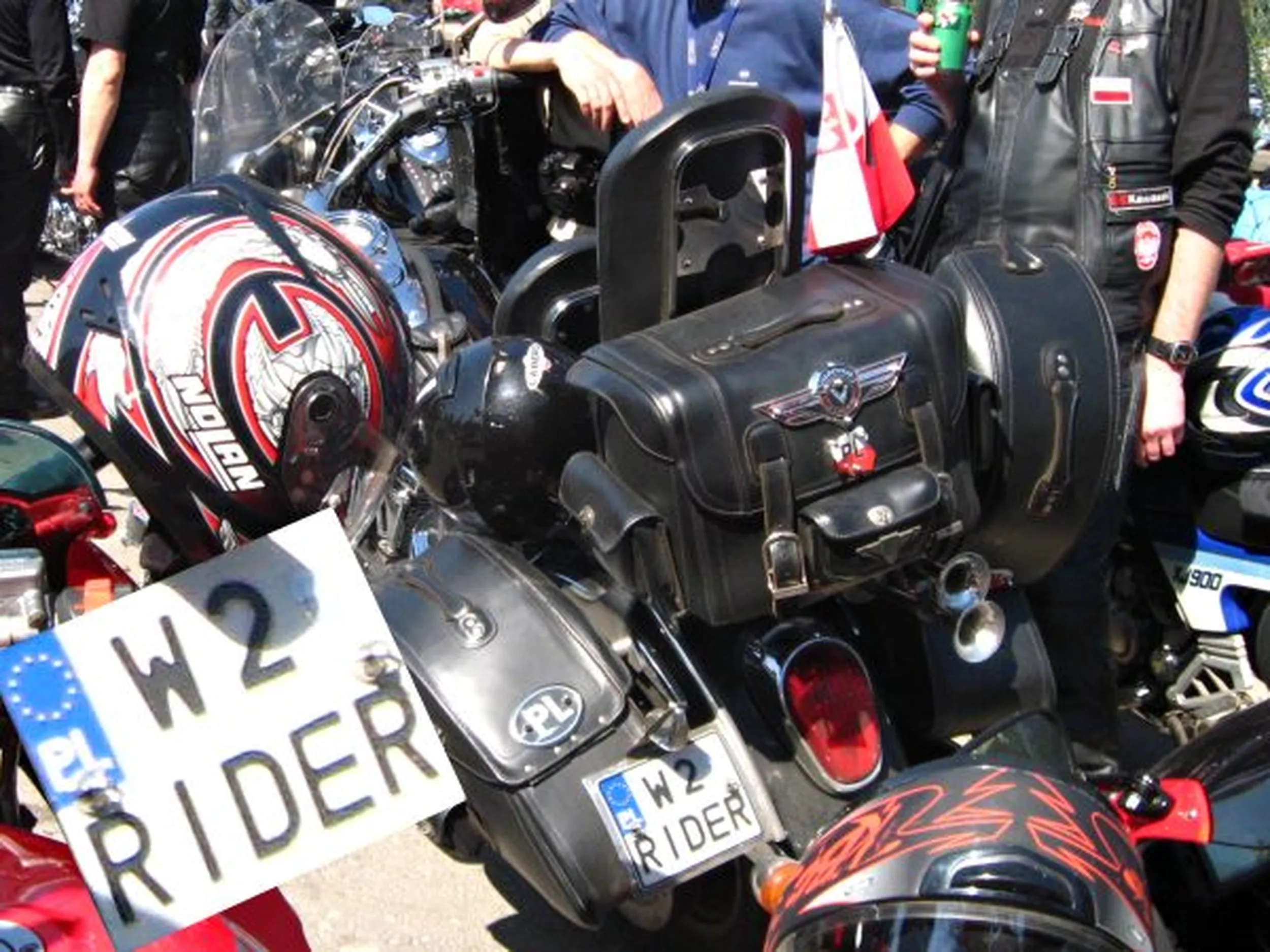 Fajny numer, blacha W2 RIDER