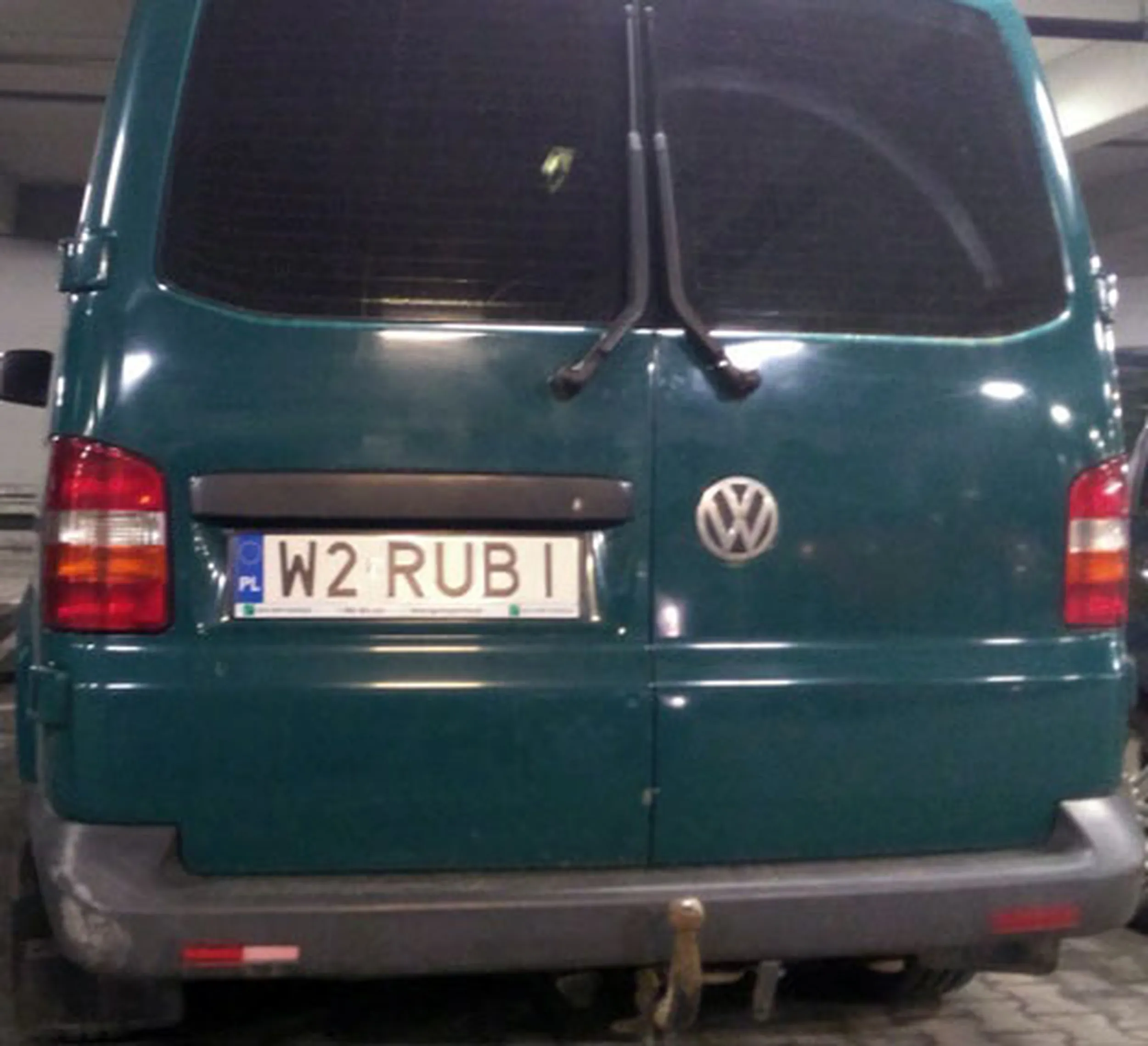 Fajny numer, blacha W2 RUBI