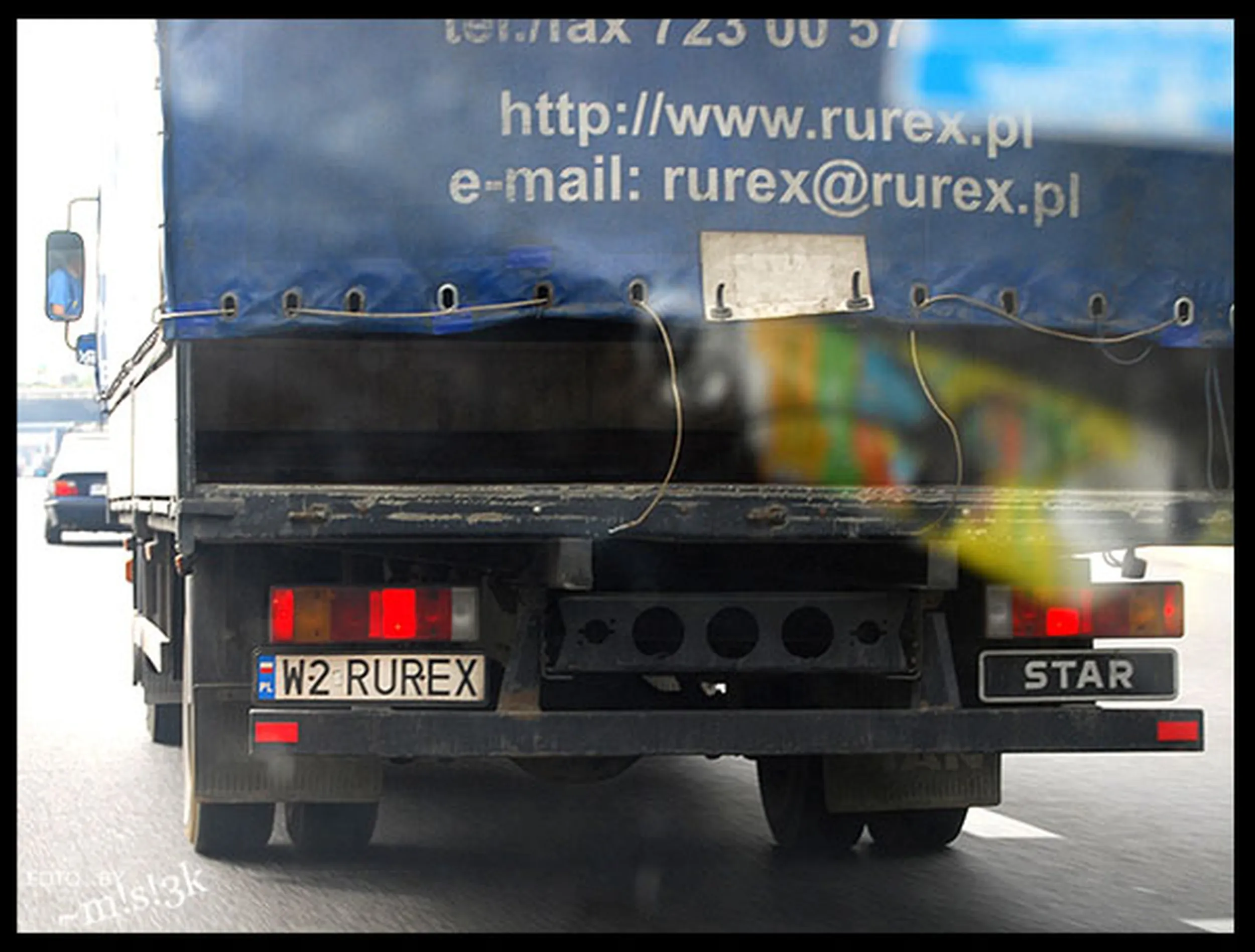 Fajny numer, blacha W2 RUREX