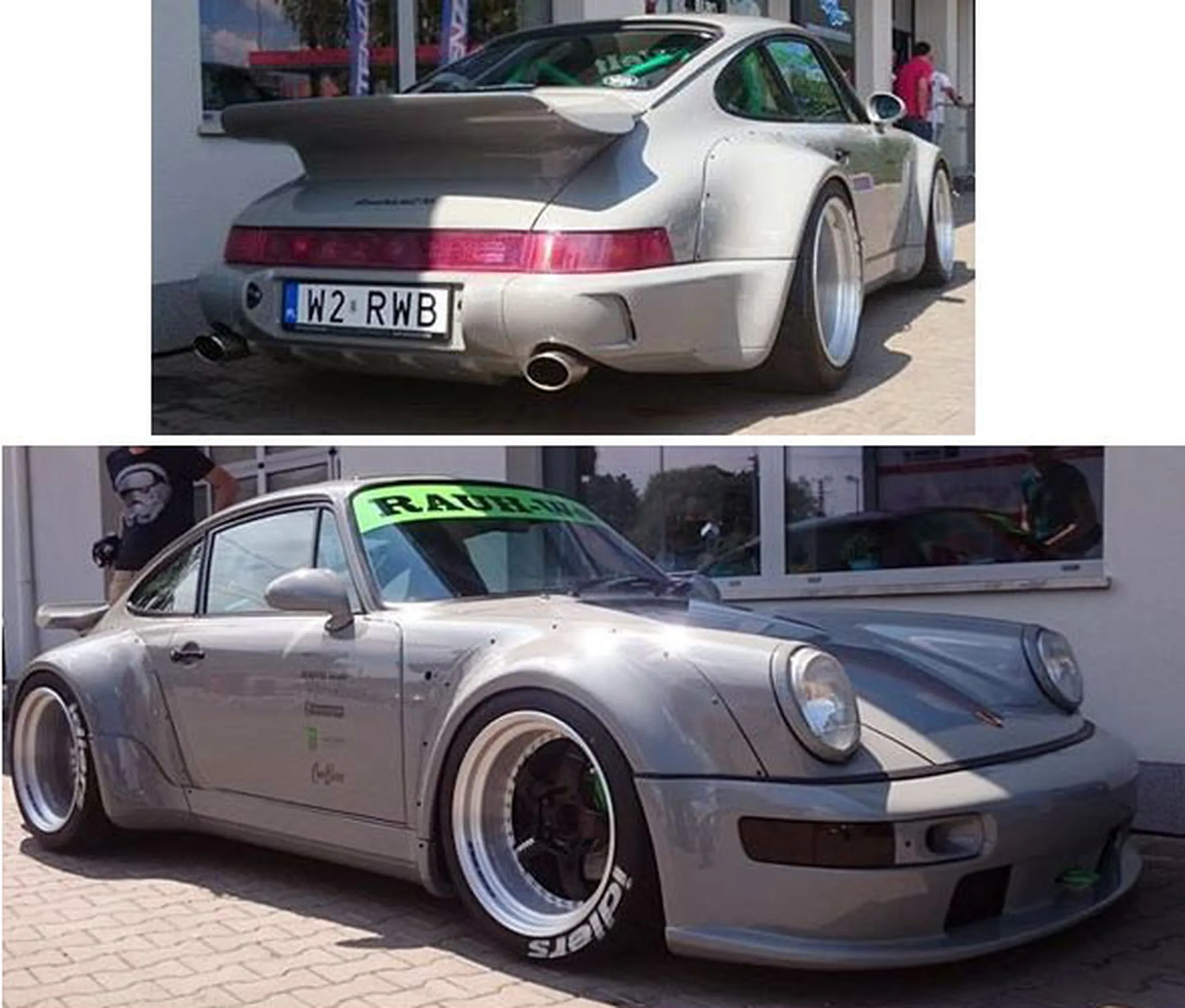 Fajny numer, blacha W2 RWB