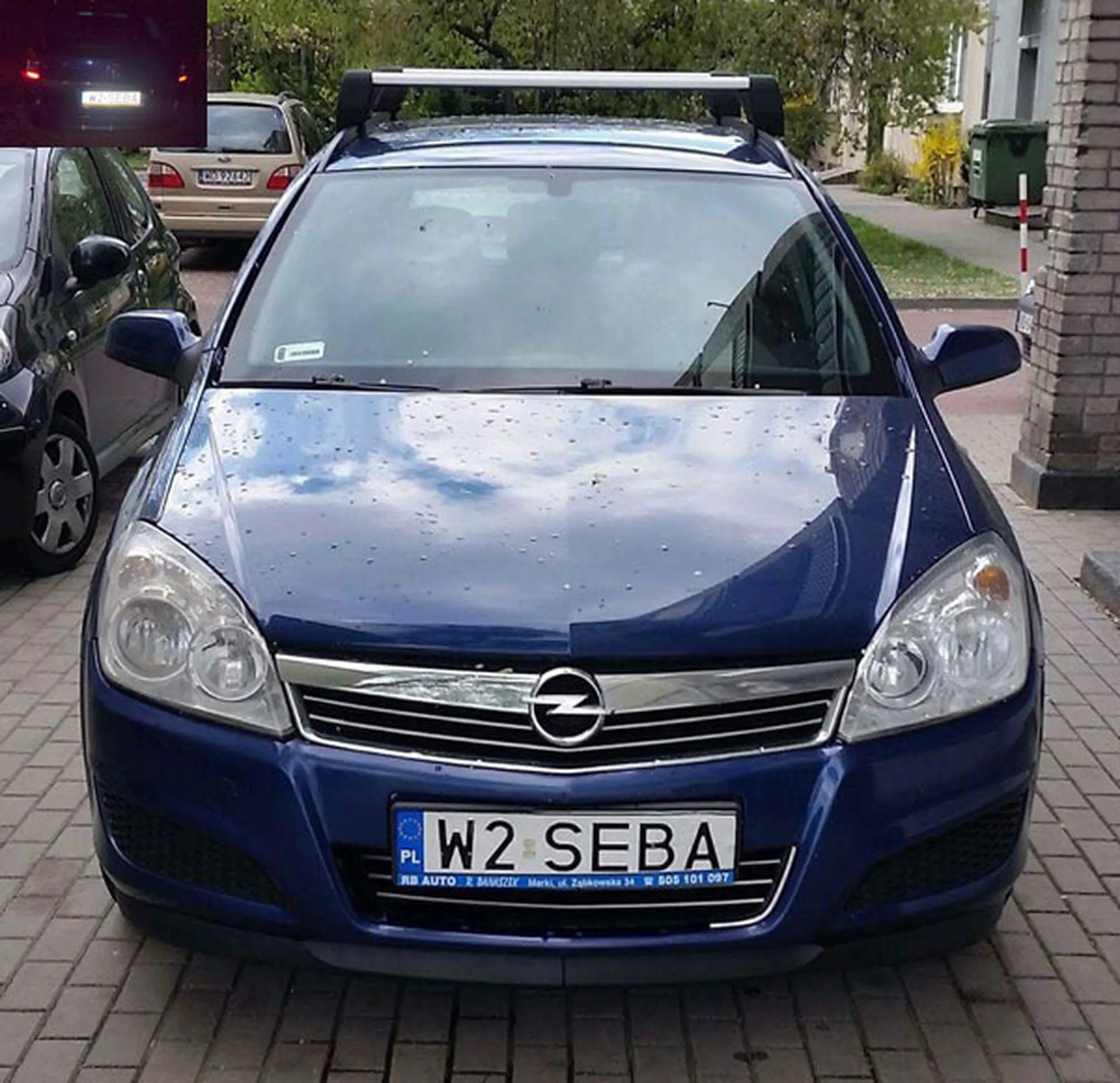 Fajny numer, blacha W2 SEBA