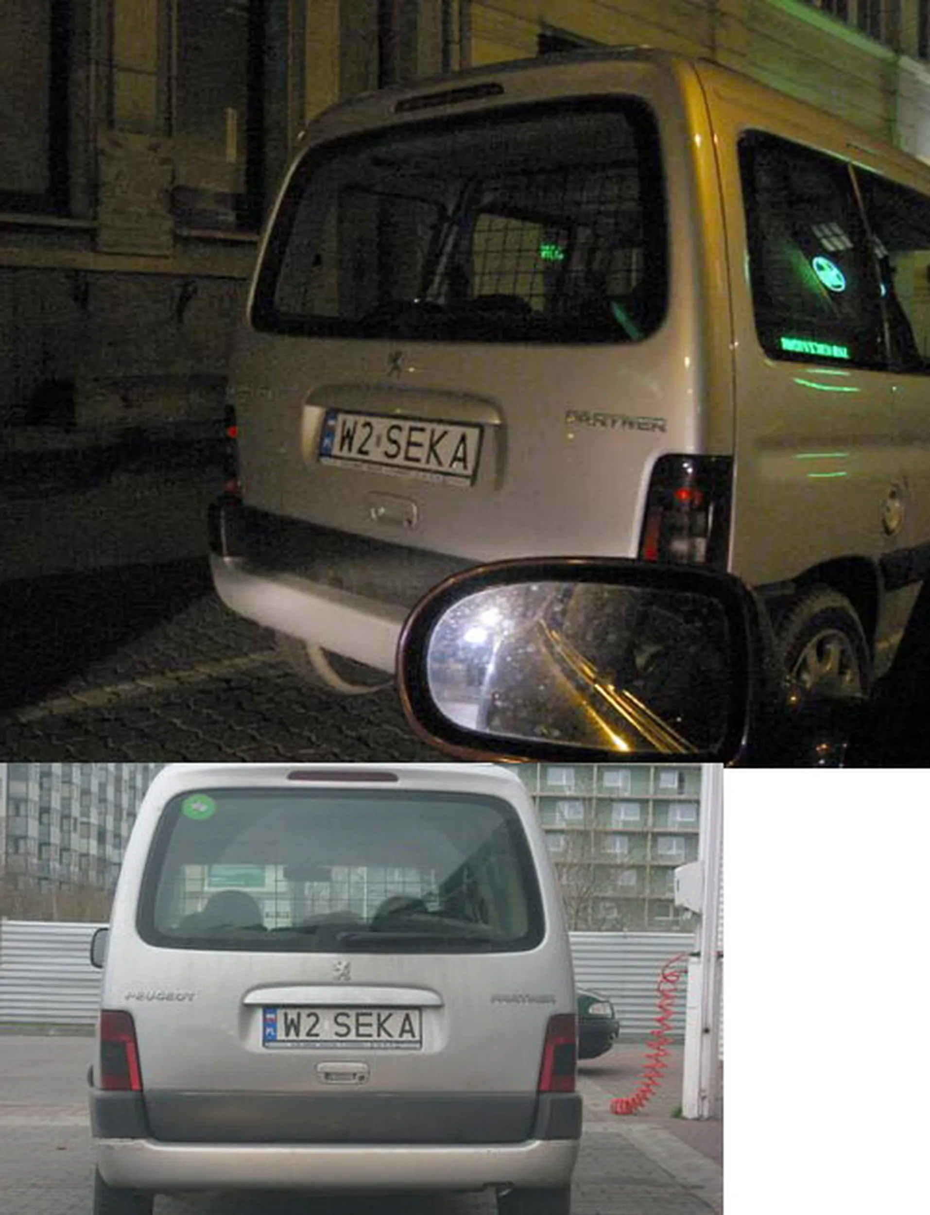 Fajny numer, blacha W2 SEKA