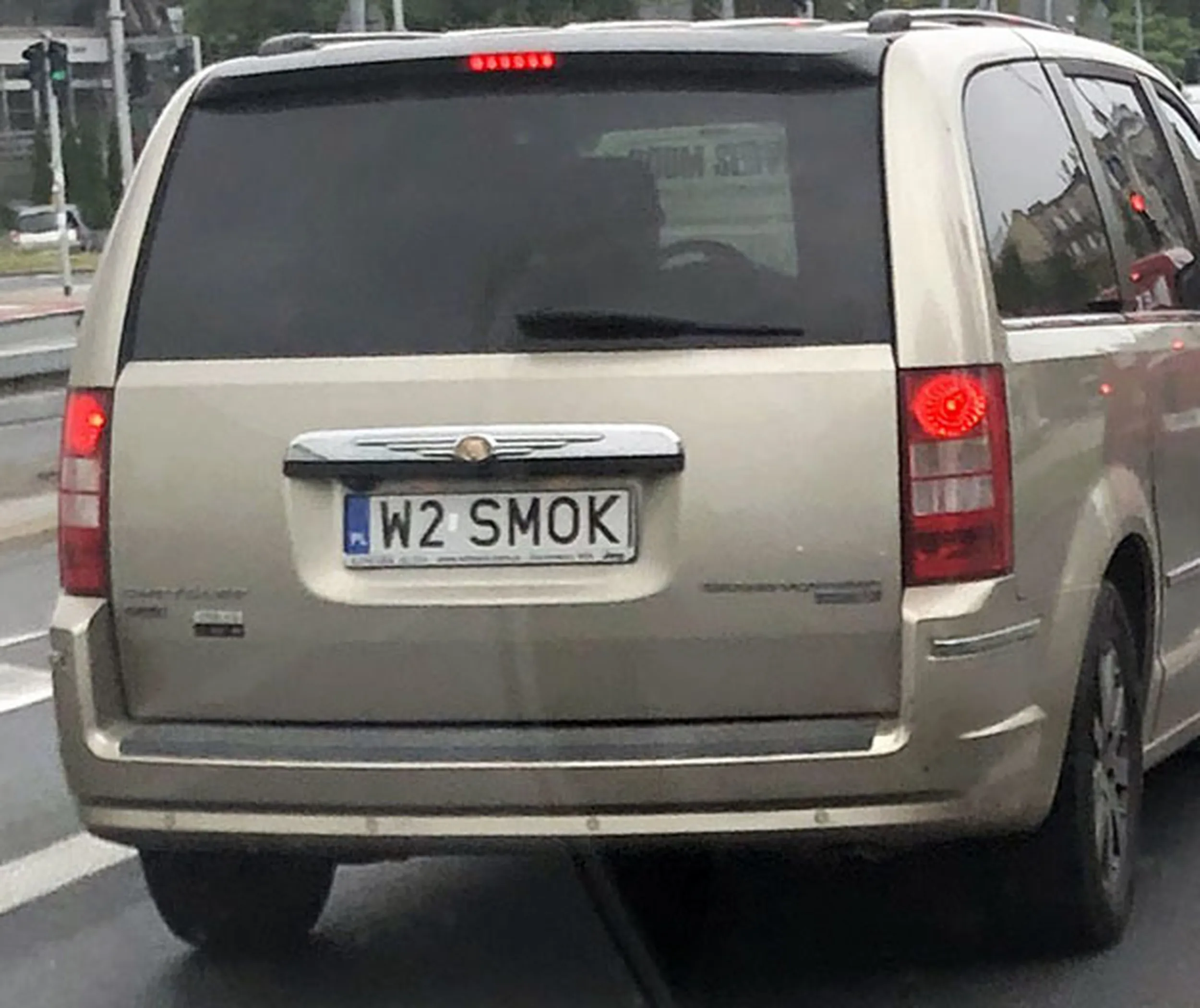 Fajny numer, blacha W2 SMOK