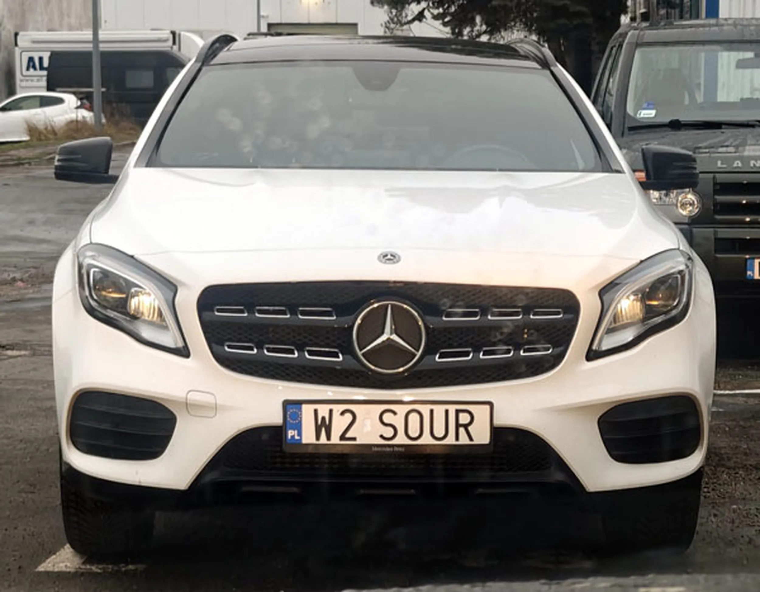 Fajny numer, blacha W2 SOUR