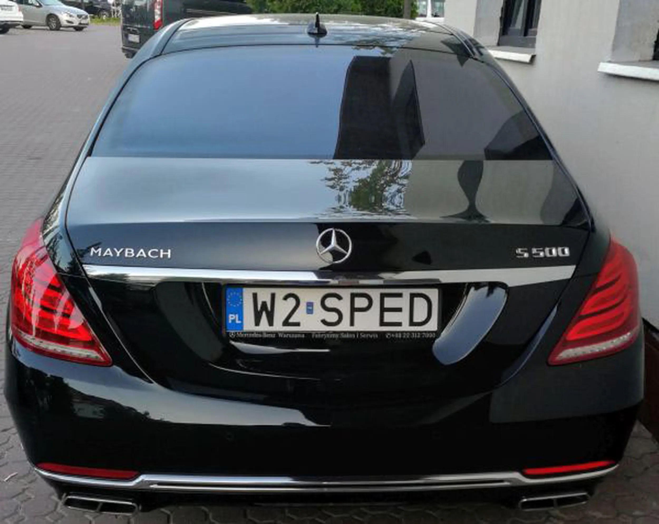 Fajny numer, blacha W2 SPED