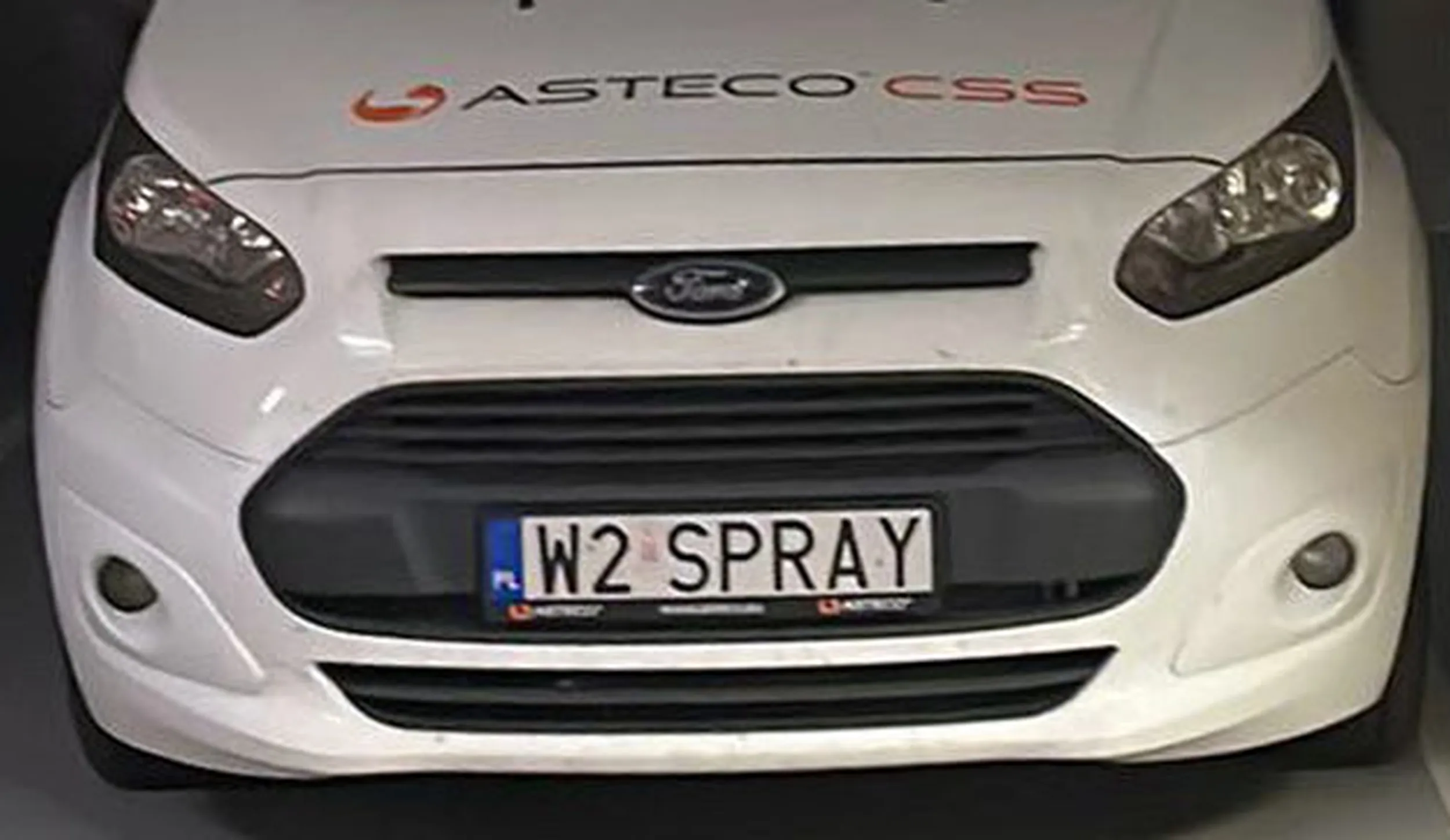 Fajny numer, blacha W2 SPRAY