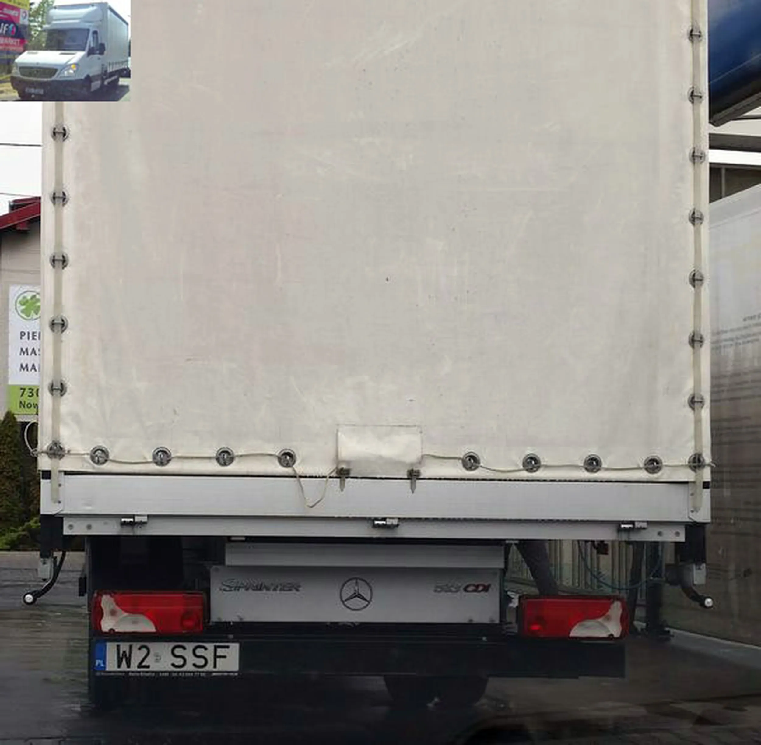 Fajny numer, blacha W2 SSF