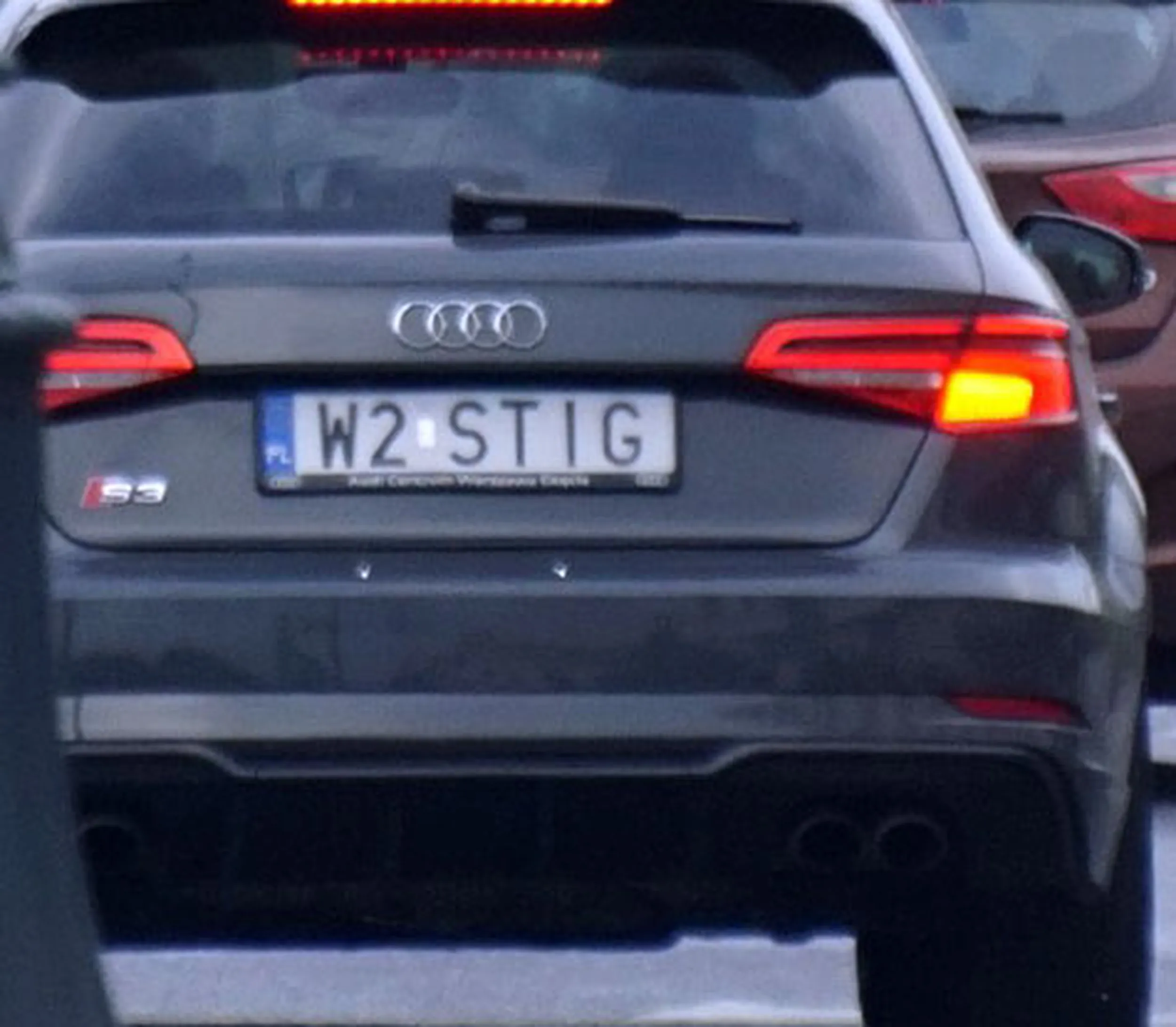 Fajny numer, blacha W2 STIG