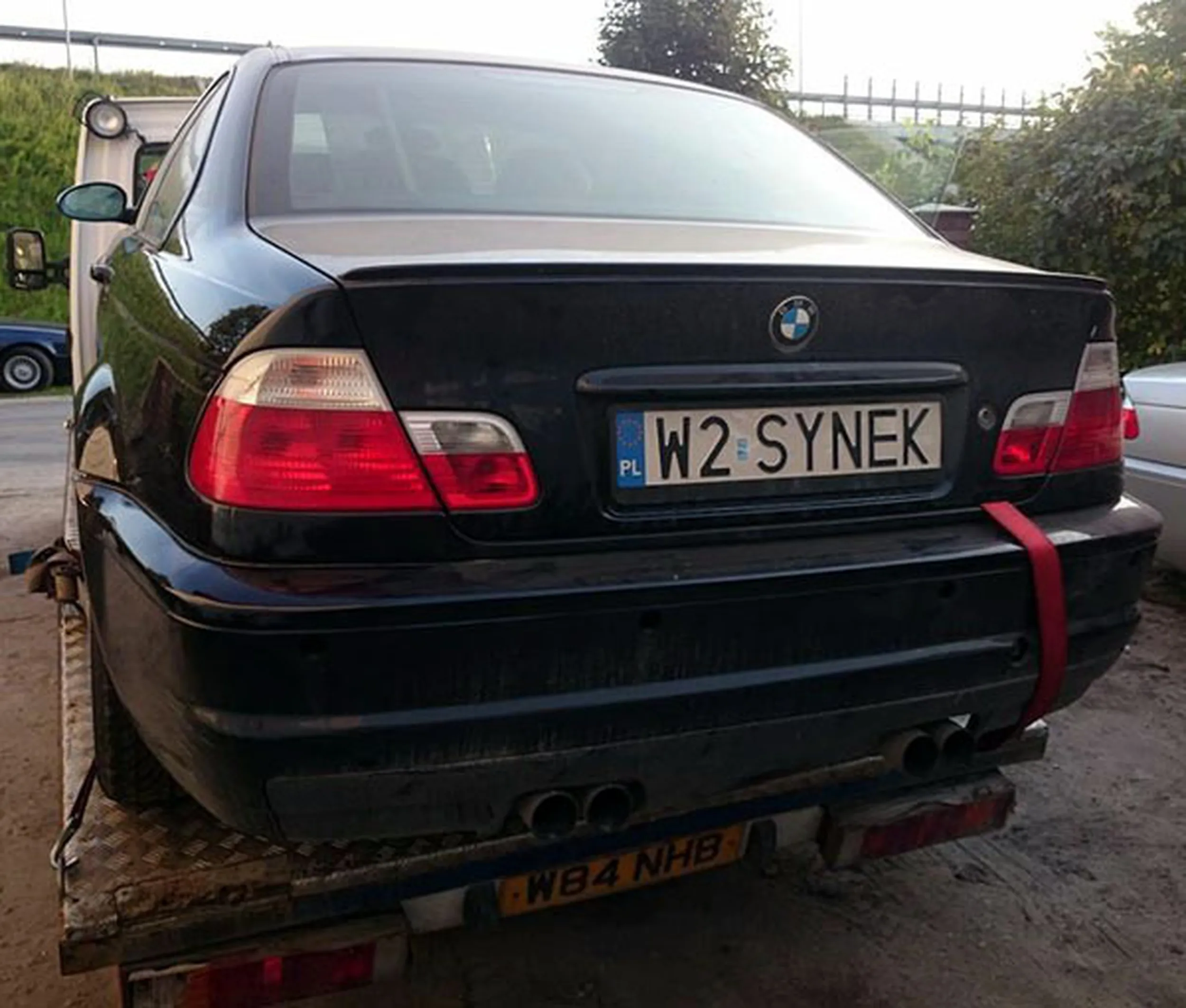 Fajny numer, blacha W2 SYNEK