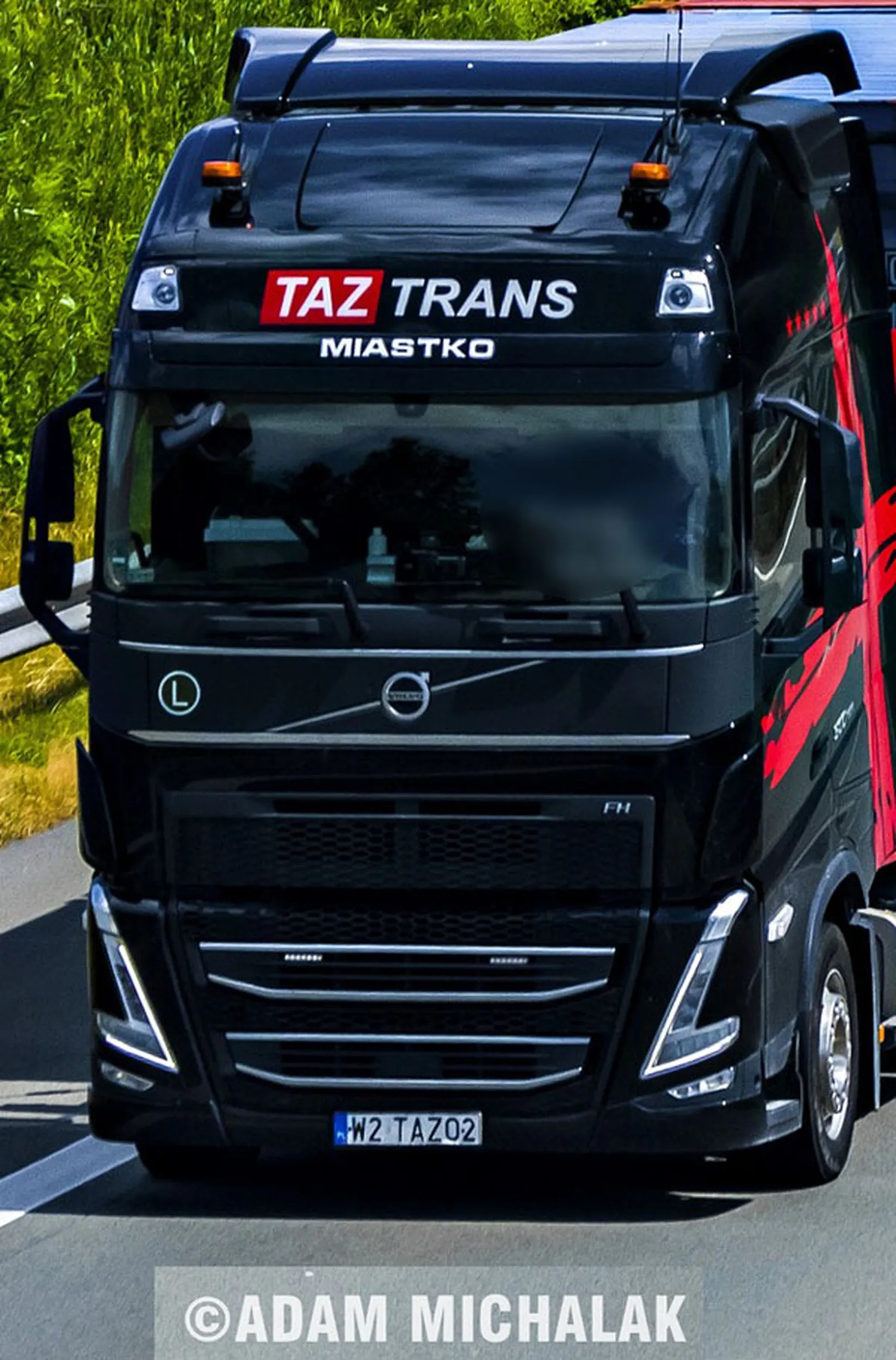 Fajny numer, blacha W2 TAZO2