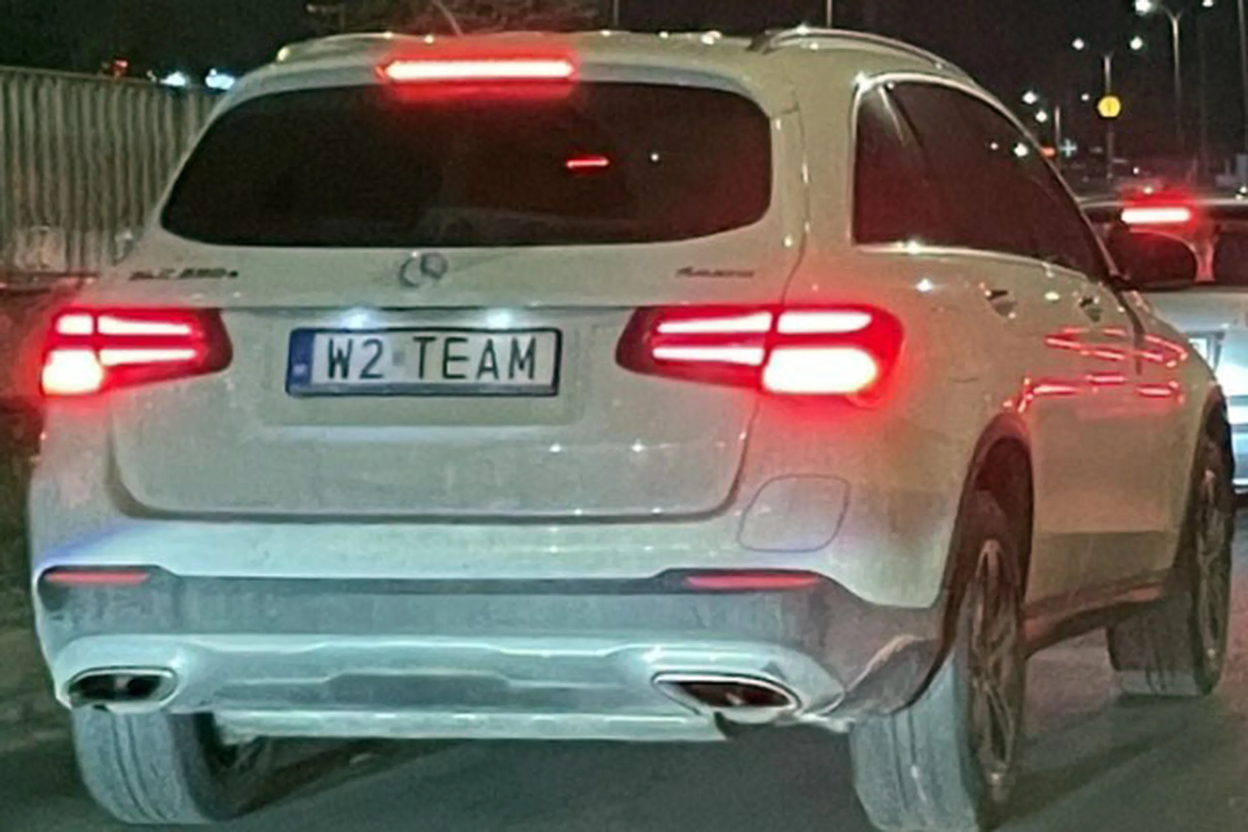 Fajny numer, blacha W2 TEAM