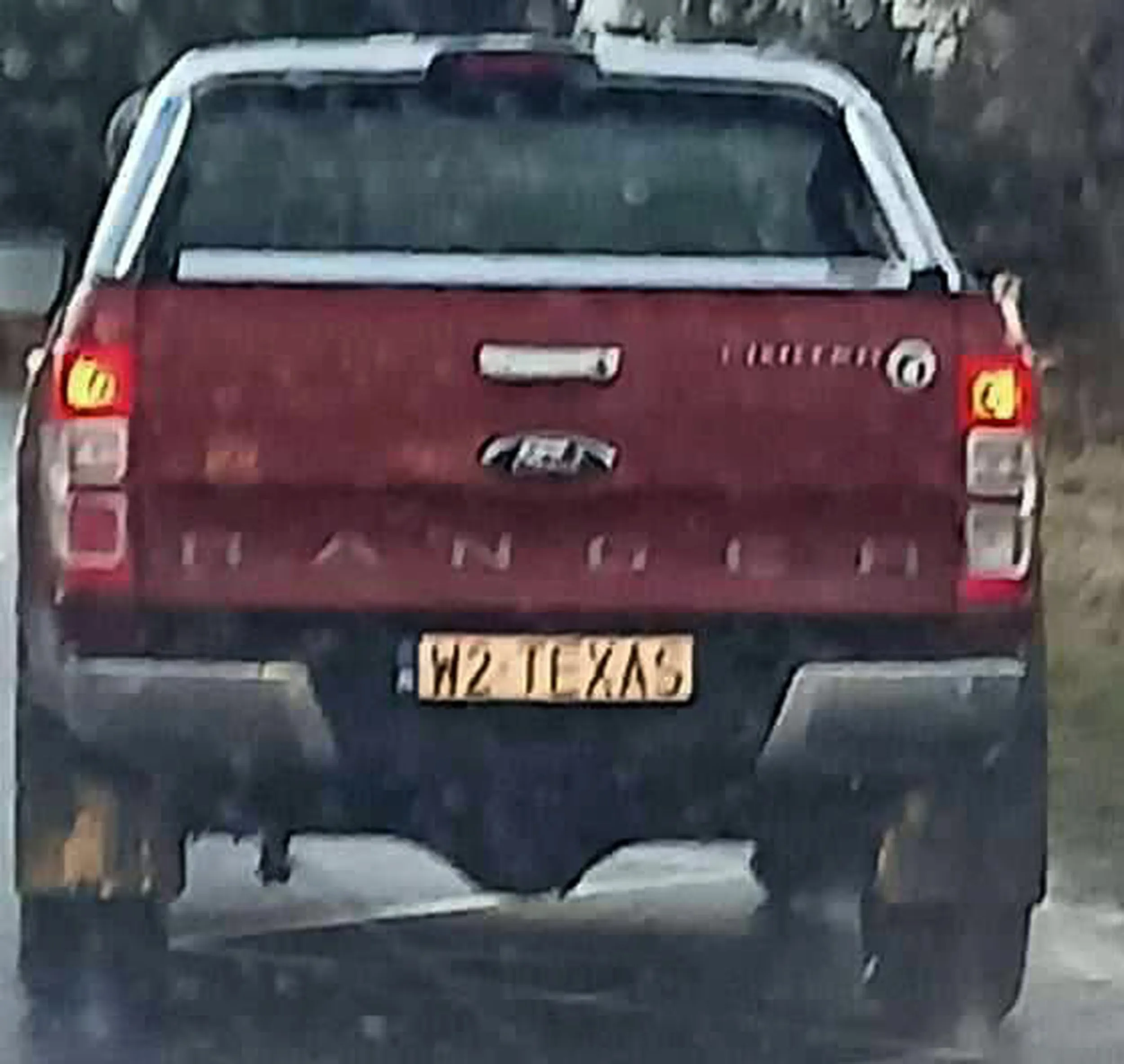 Fajny numer, blacha W2 TEXAS