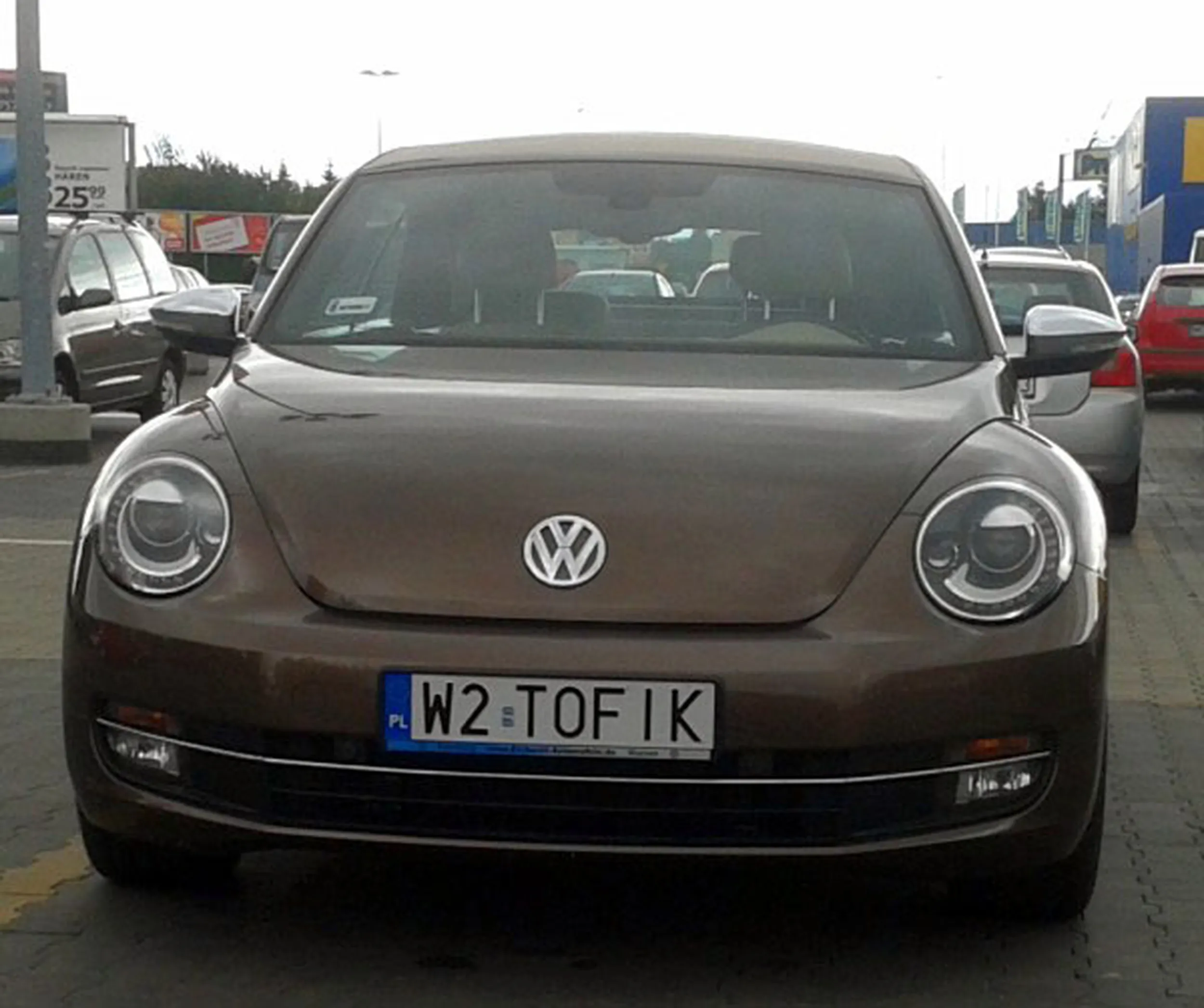 Fajny numer, blacha W2 TOFIK