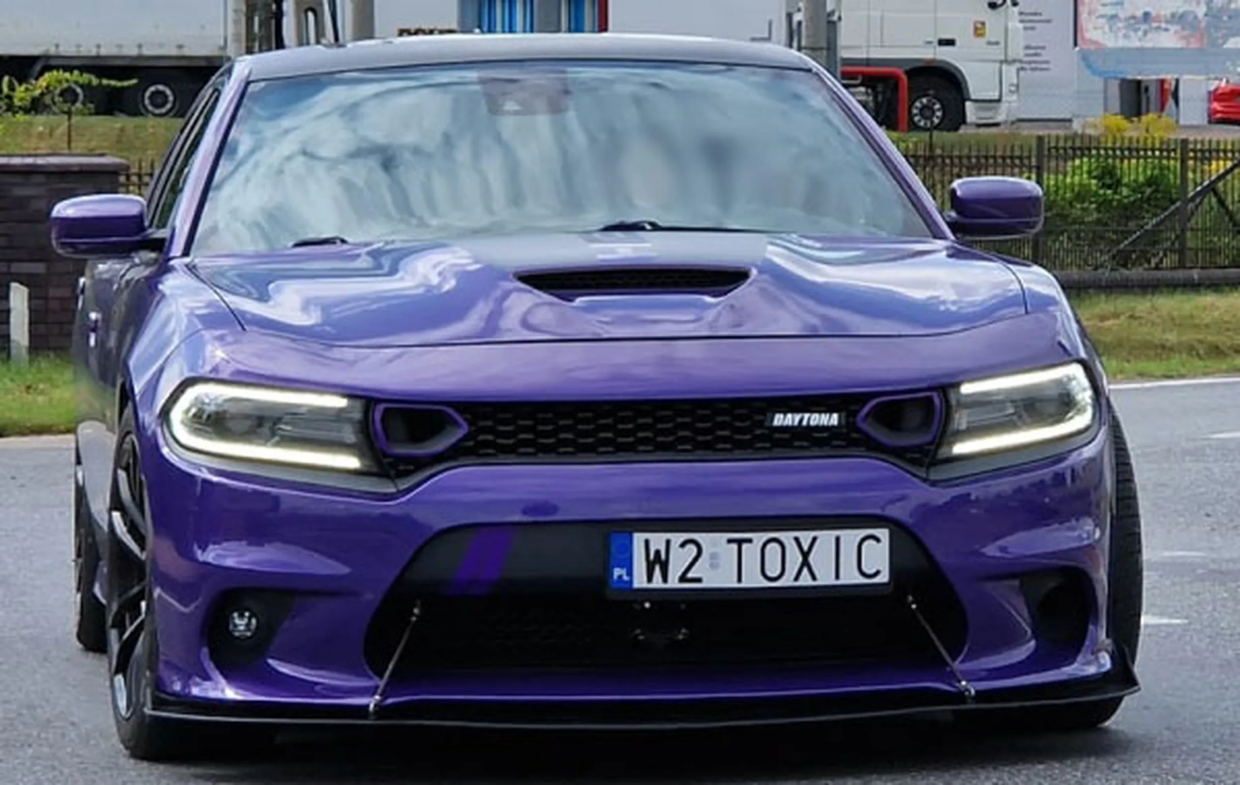 Fajny numer, blacha W2 TOXIC