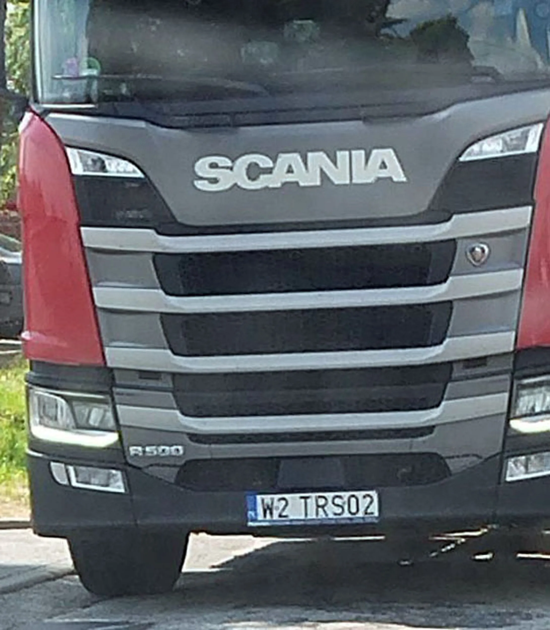 Fajny numer, blacha W2 TRS02