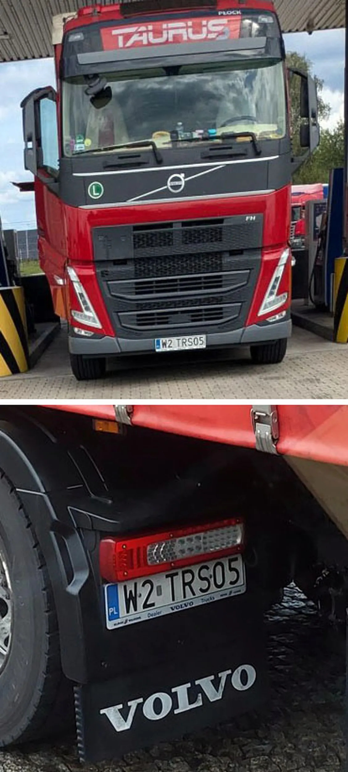 Fajny numer, blacha W2 TRS05