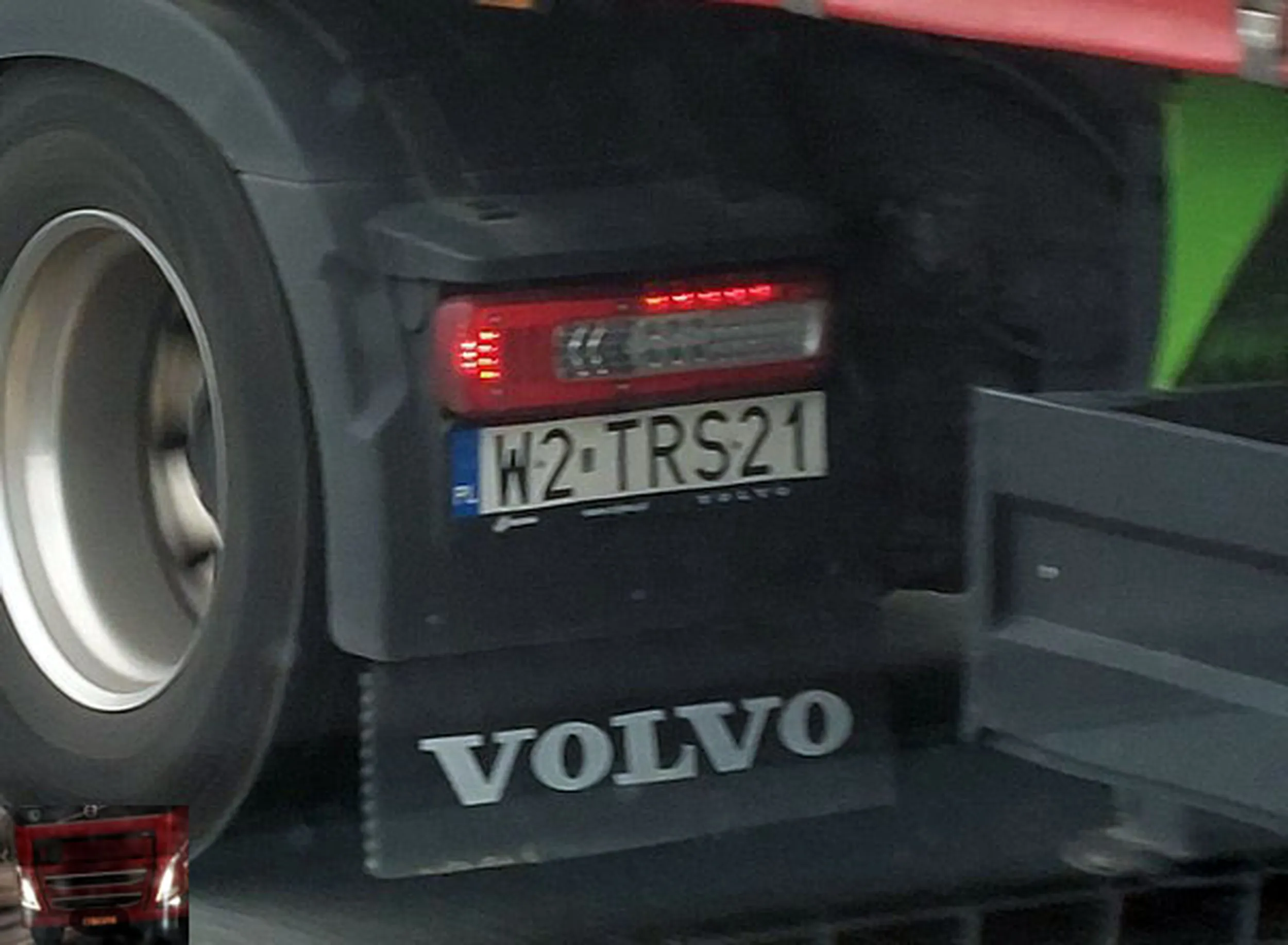 Fajny numer, blacha W2 TRS21