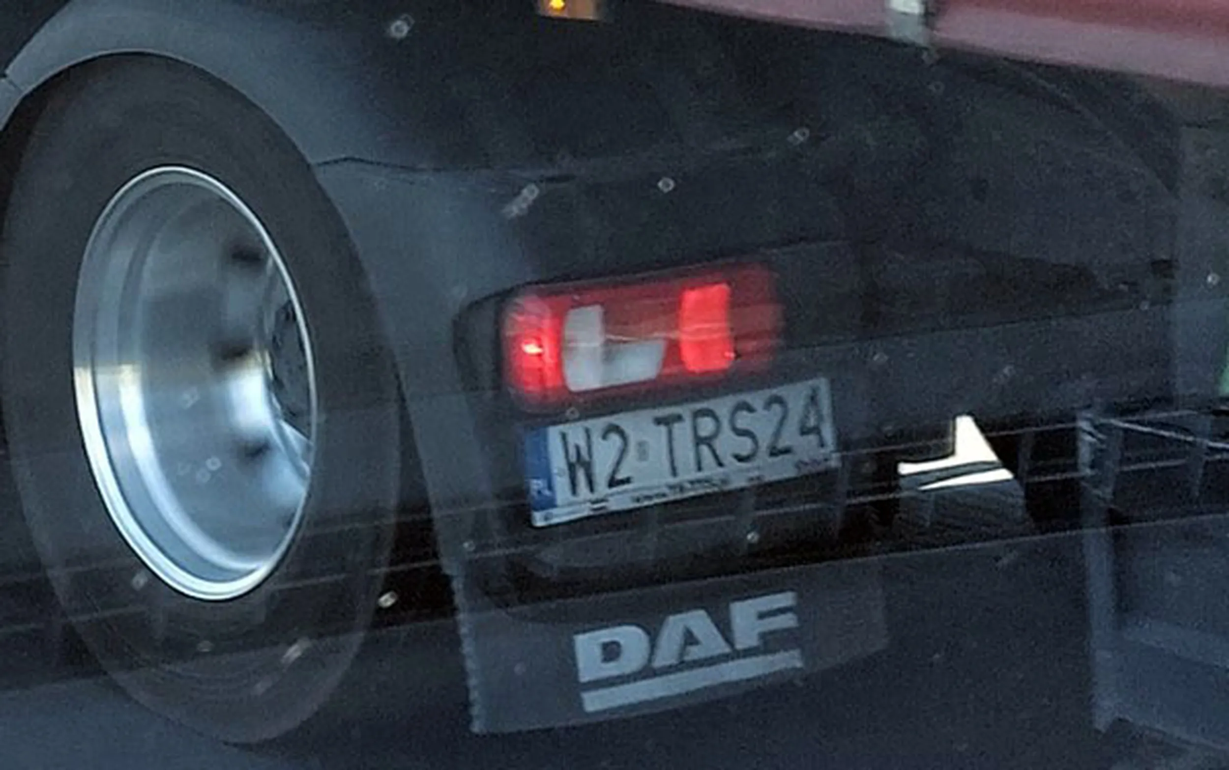 Fajny numer, blacha W2 TRS24