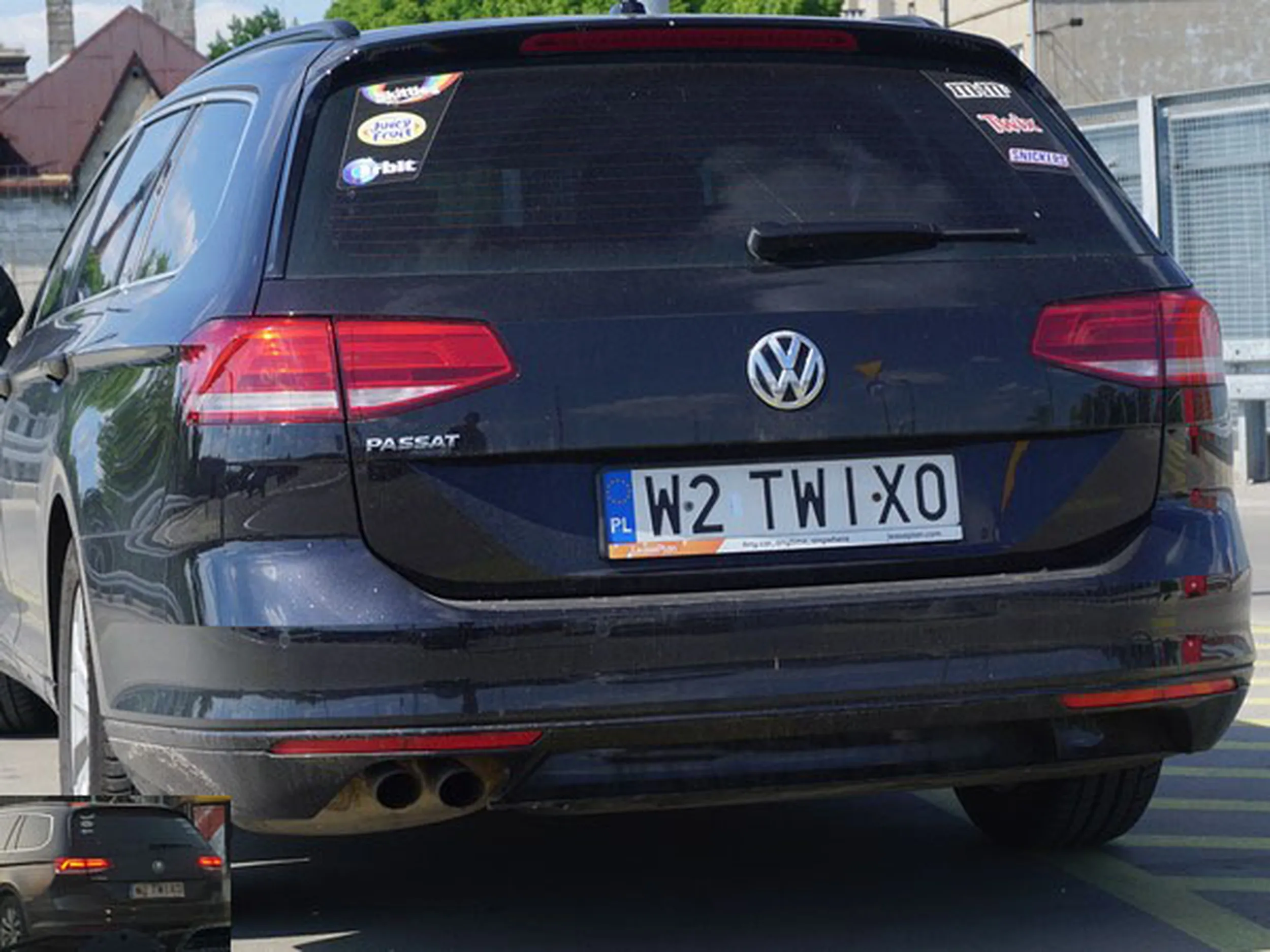 Fajny numer, blacha W2 TWIX0