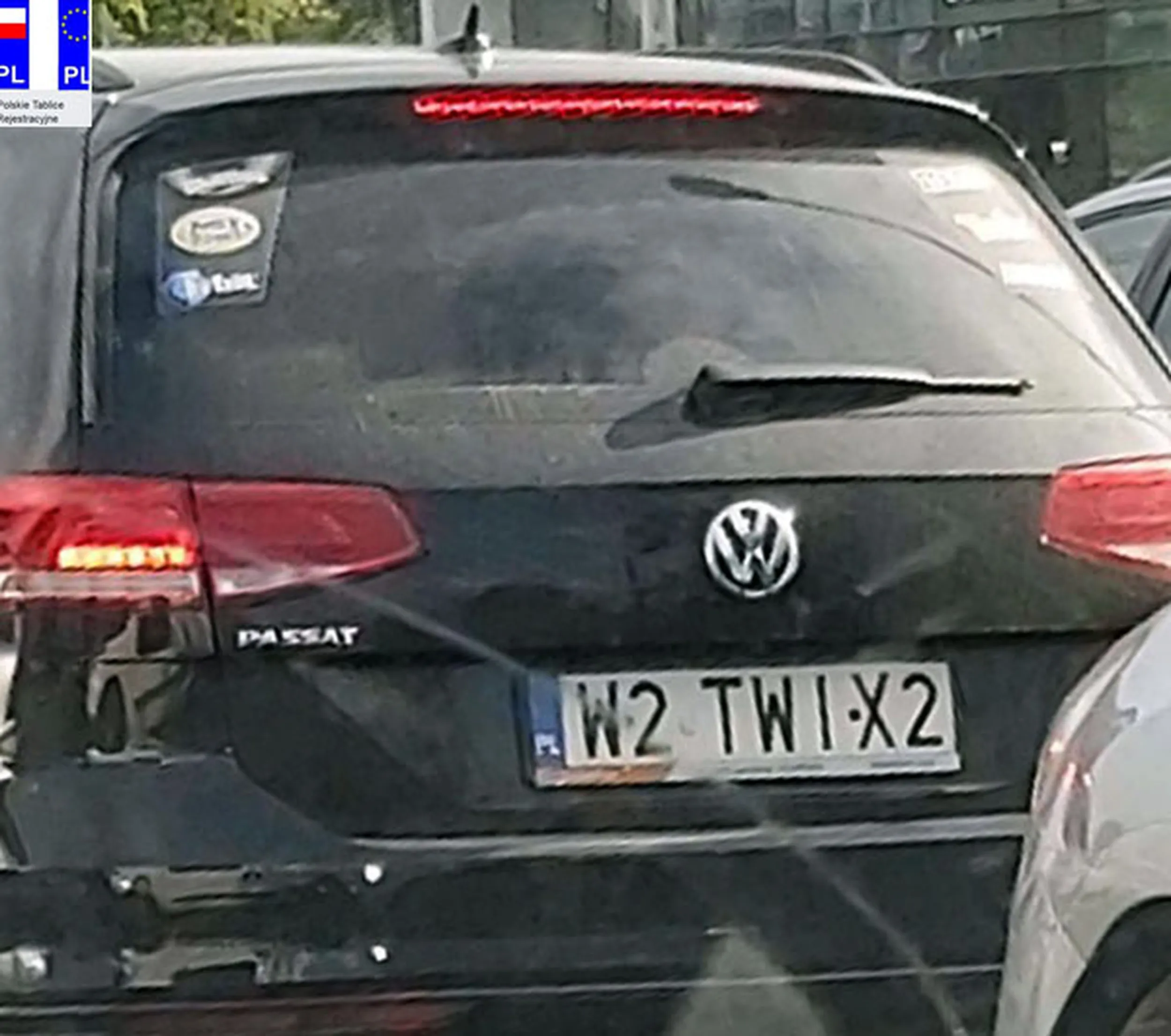 Fajny numer, blacha W2 TWIX2