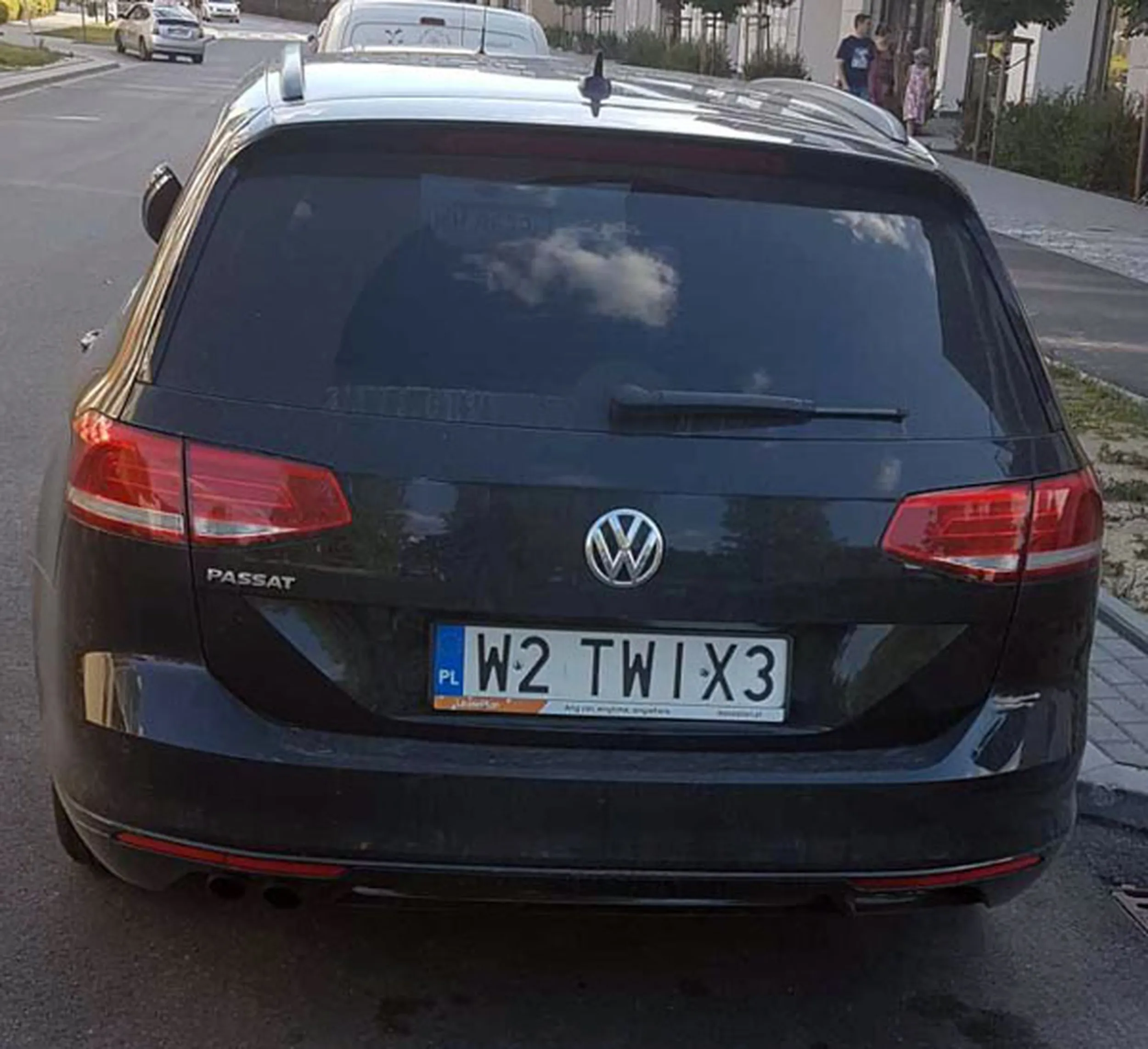 Fajny numer, blacha W2 TWIX3