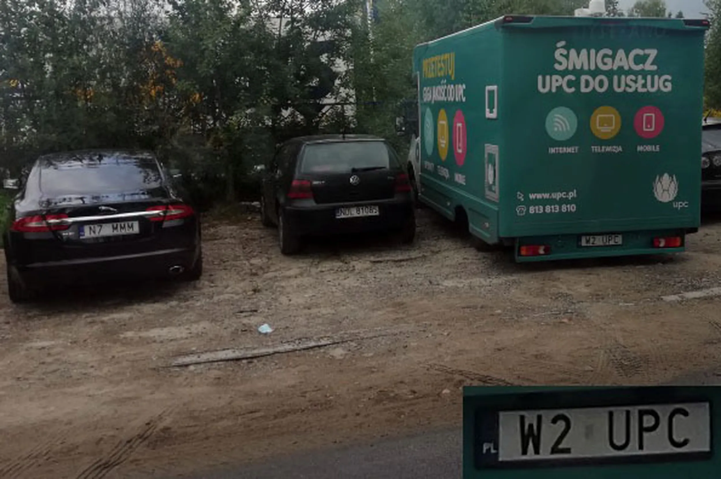 Fajny numer, blacha W2 UPC